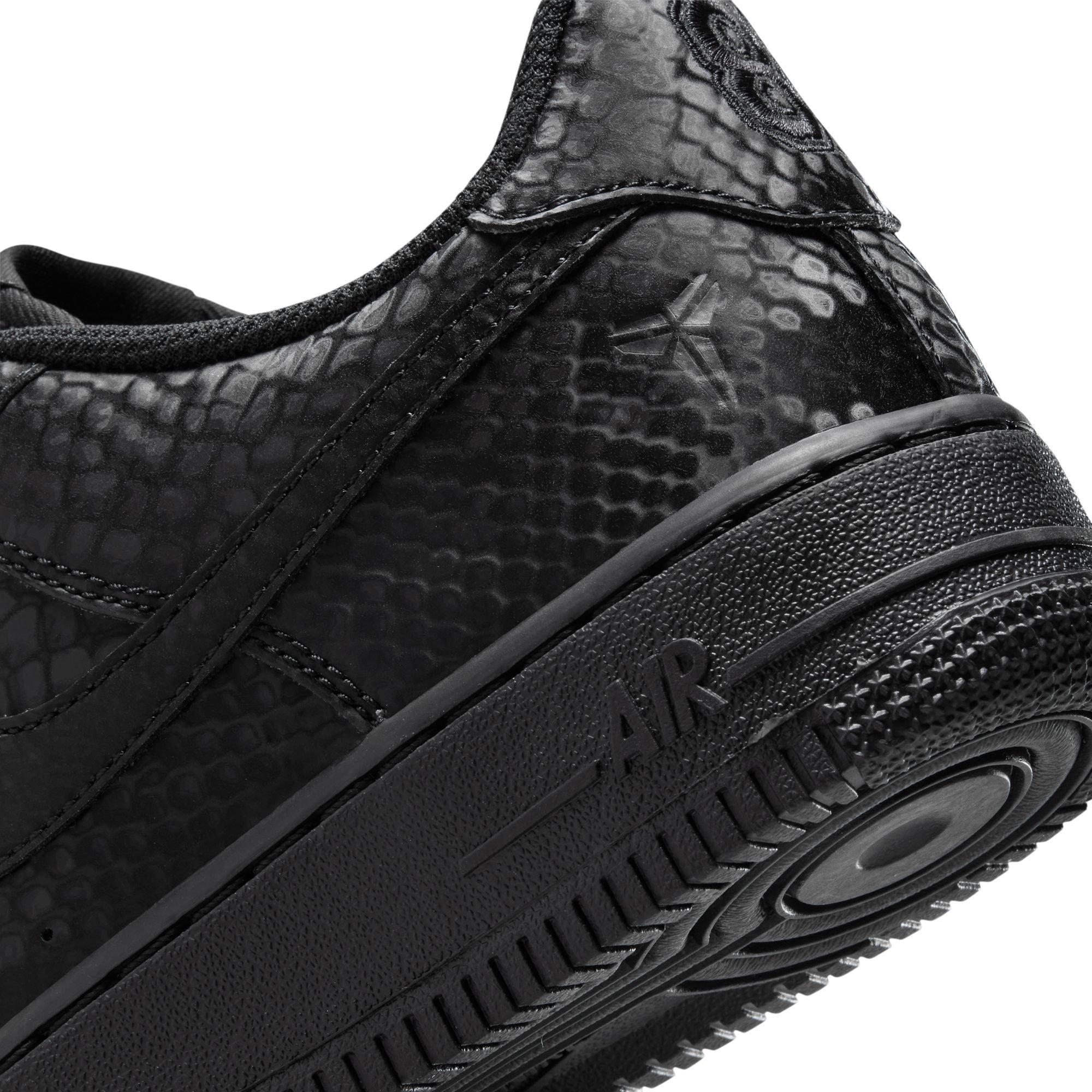 Nike Kobe Air Force 1 Low Grade School Boys' "Black" Shoe