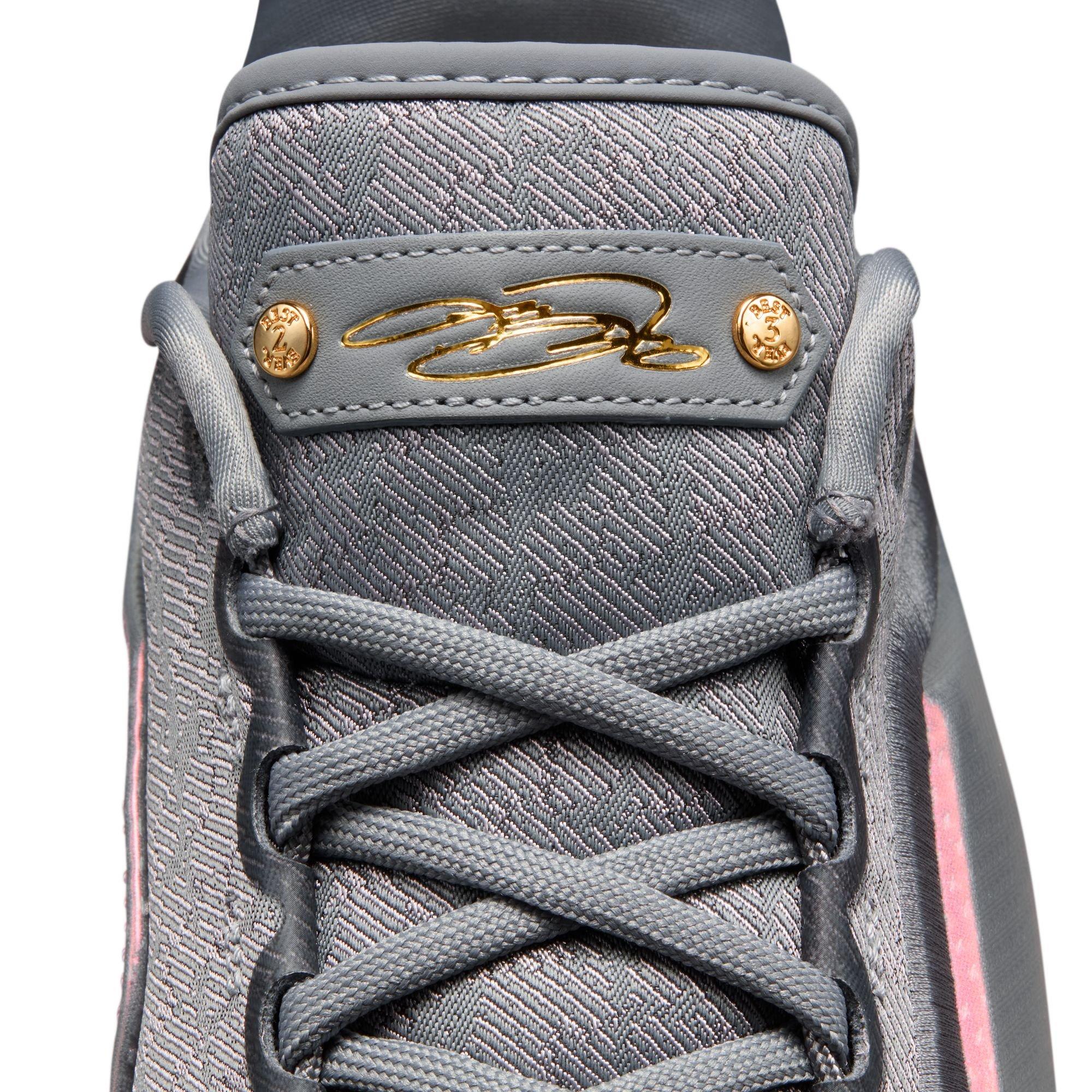 Nike LeBron XXIII "Shut Up And Dribble" Men's Basketball Shoe - COOL GREY/BLACK Thumbnail View 7