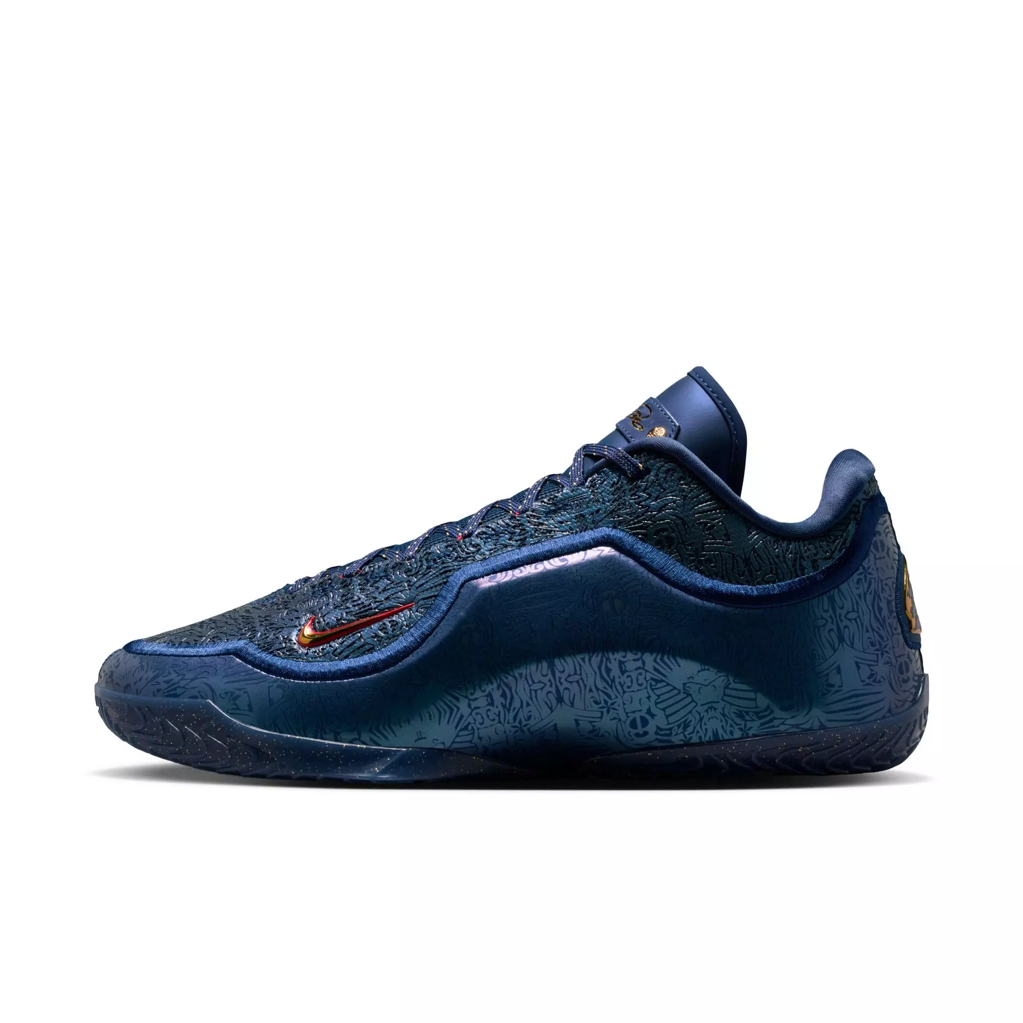 Nike LeBron XXIII "Out For Redemption" Men's Basketball Shoe - MIDNIGHT NAVY/METALLIC GOLD