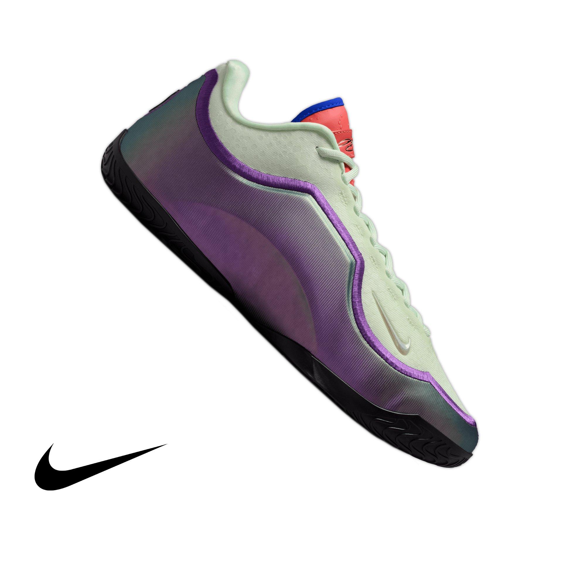 Nike LeBron XXIII "Green with Envy" Men's Basketball Shoe - VOLT TINT/BLACK/MAGIC EMBER Thumbnail View 1