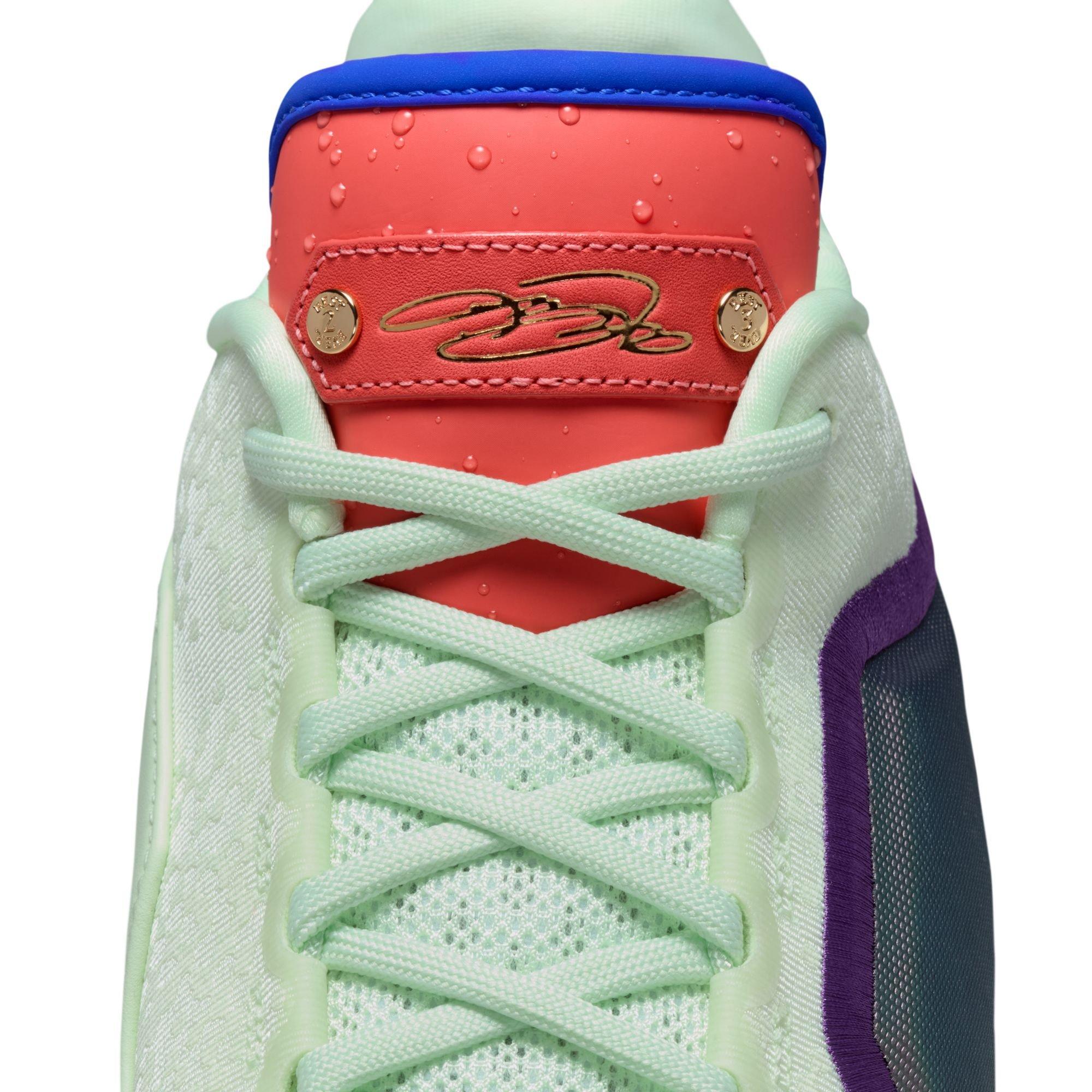 Nike LeBron XXIII "Green with Envy" Men's Basketball Shoe - VOLT TINT/BLACK/MAGIC EMBER Thumbnail View 7