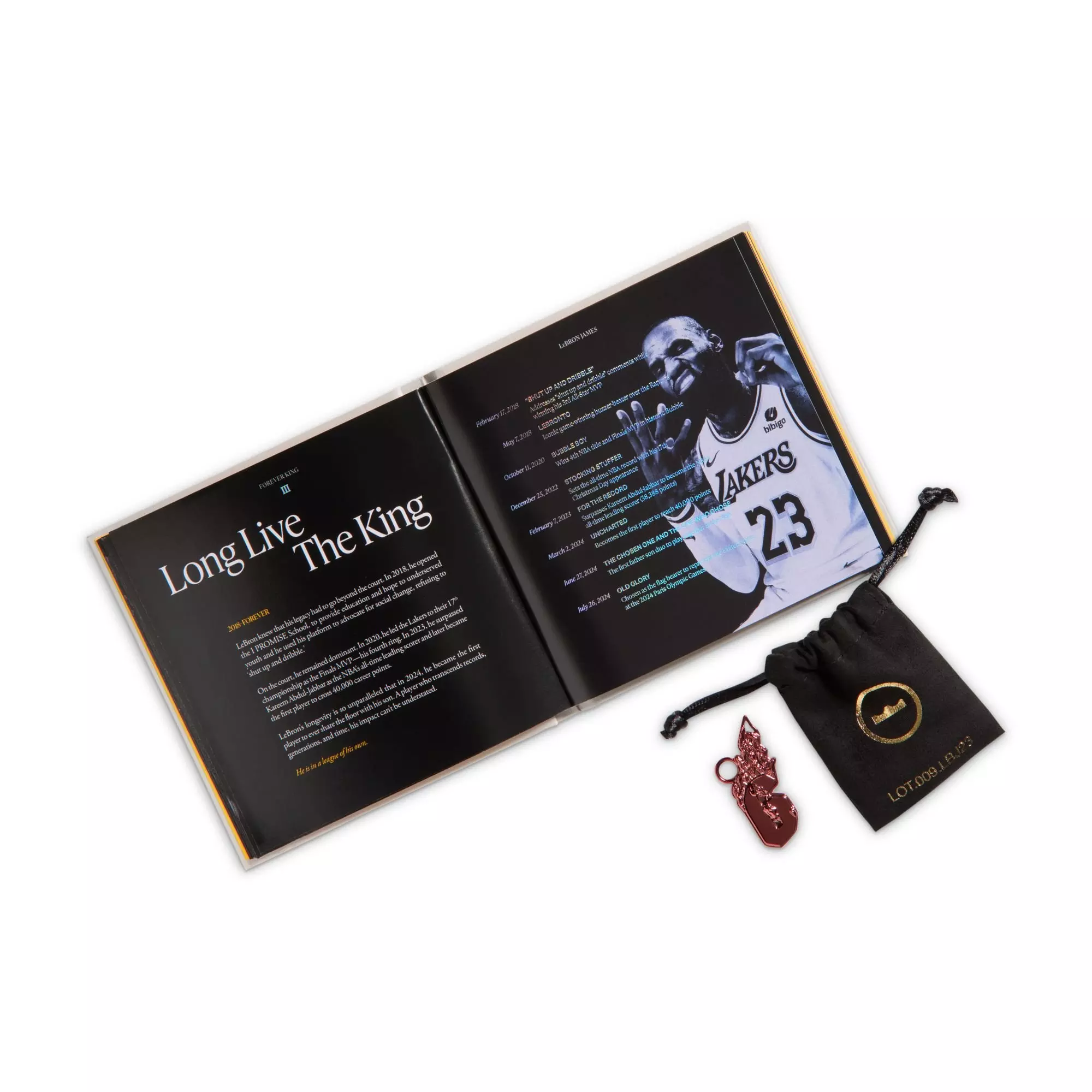 Nike LeBron XXIII "Good Intentions" Men's Basketball Shoe - HYPER PINK/BLACK/ALABASTER