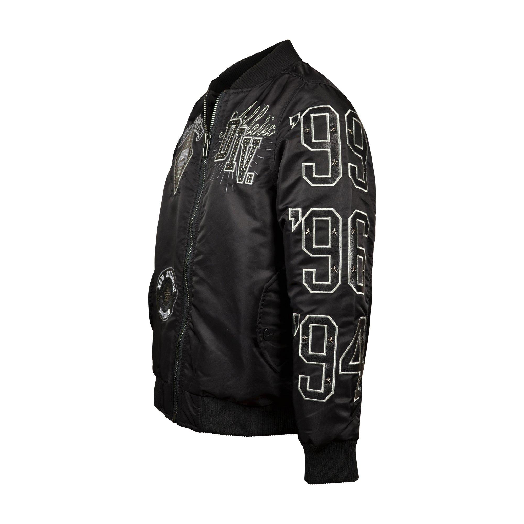 Smoke Rise Big Boys' Satin Bomber Jacket