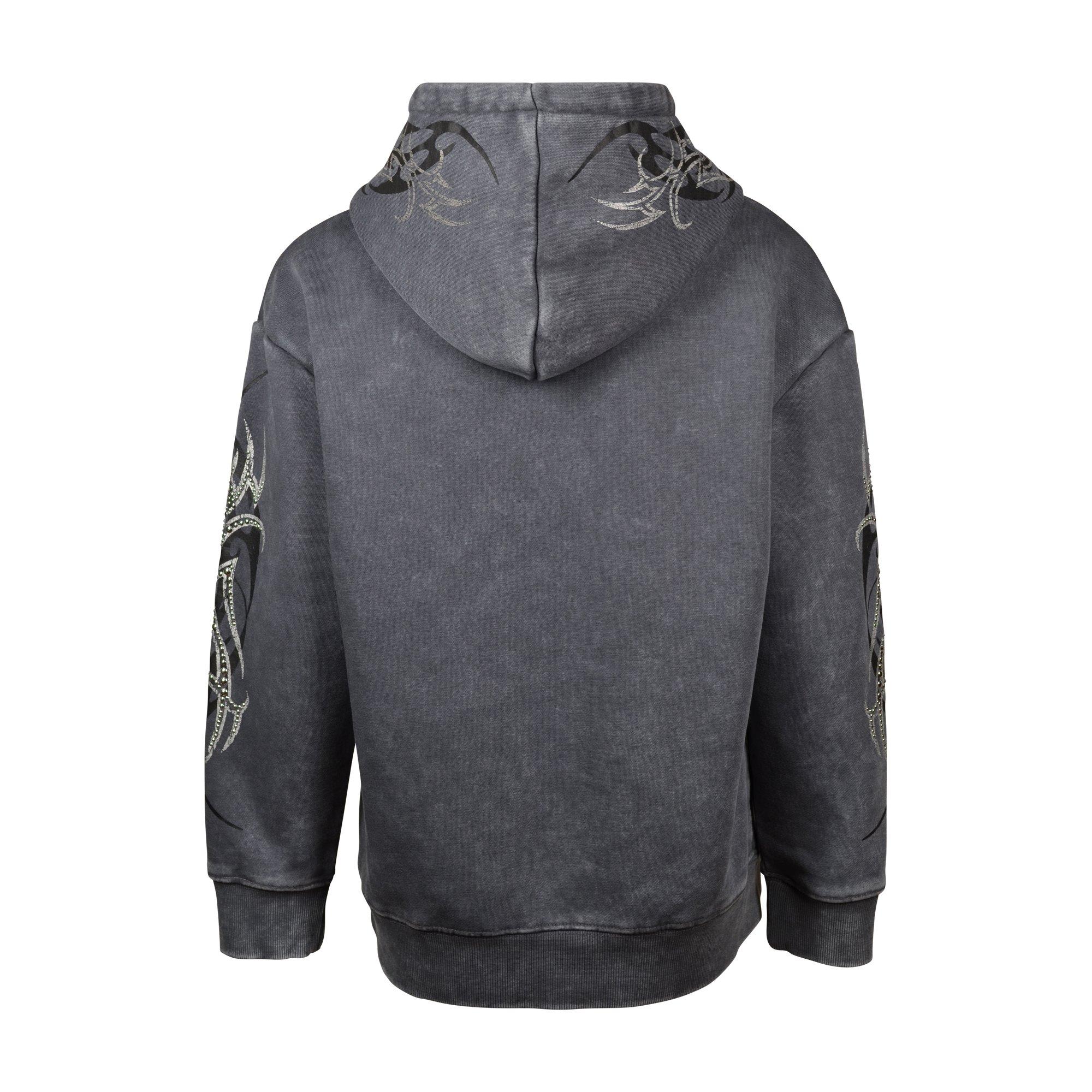 Smoke Rise Eternity Big Boys' Black Hoodie