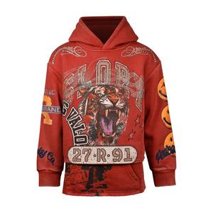 Smoke Rise Big Boys' Oversized 2-Fer Hoodie