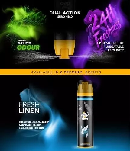 Crep Protect Deo Bundle Fresh Linen Spray - AS SHOWN