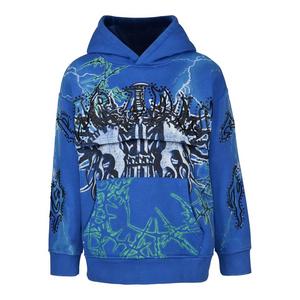 Smoke Rise Big Boys' Hoodie - Nautical Blue