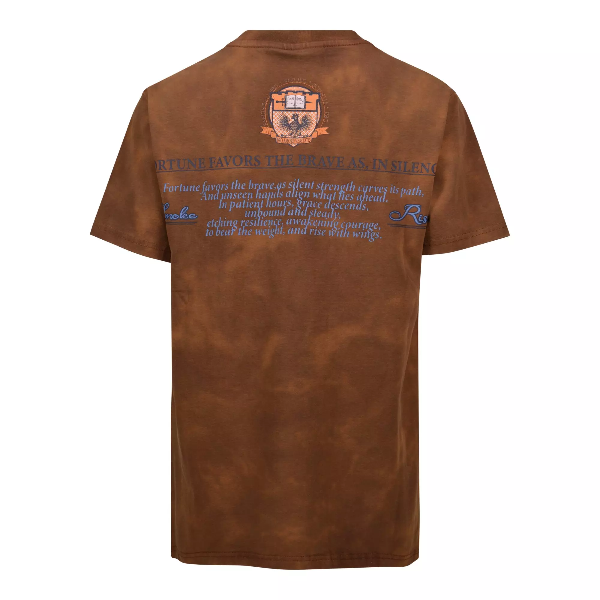 Smoke Rise Big Boys' Graphic Tee-Brown - BROWN