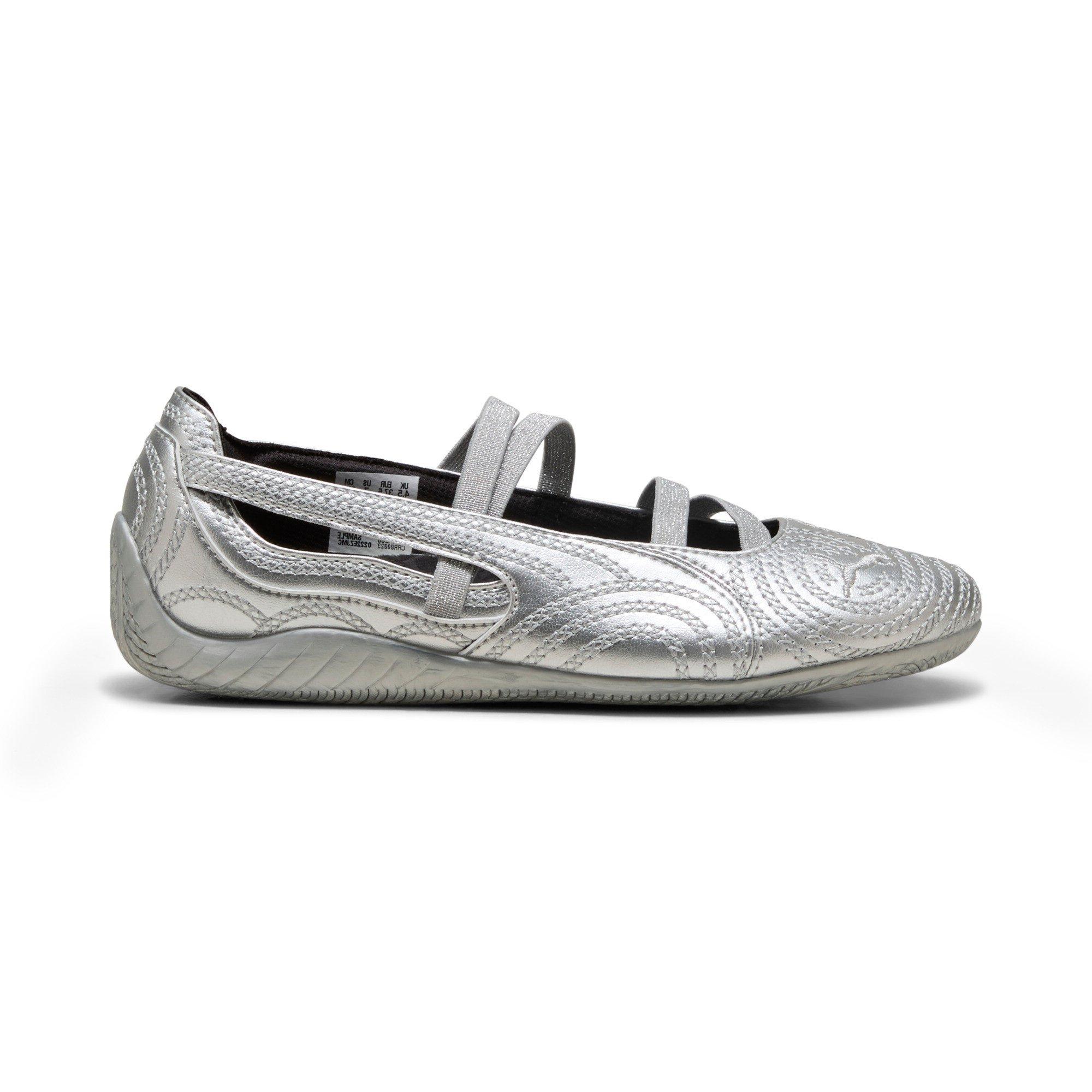 PUMA x WICKED Speedcat OG "Silver Slipper" Women's Shoe - SILVER Thumbnail View 1