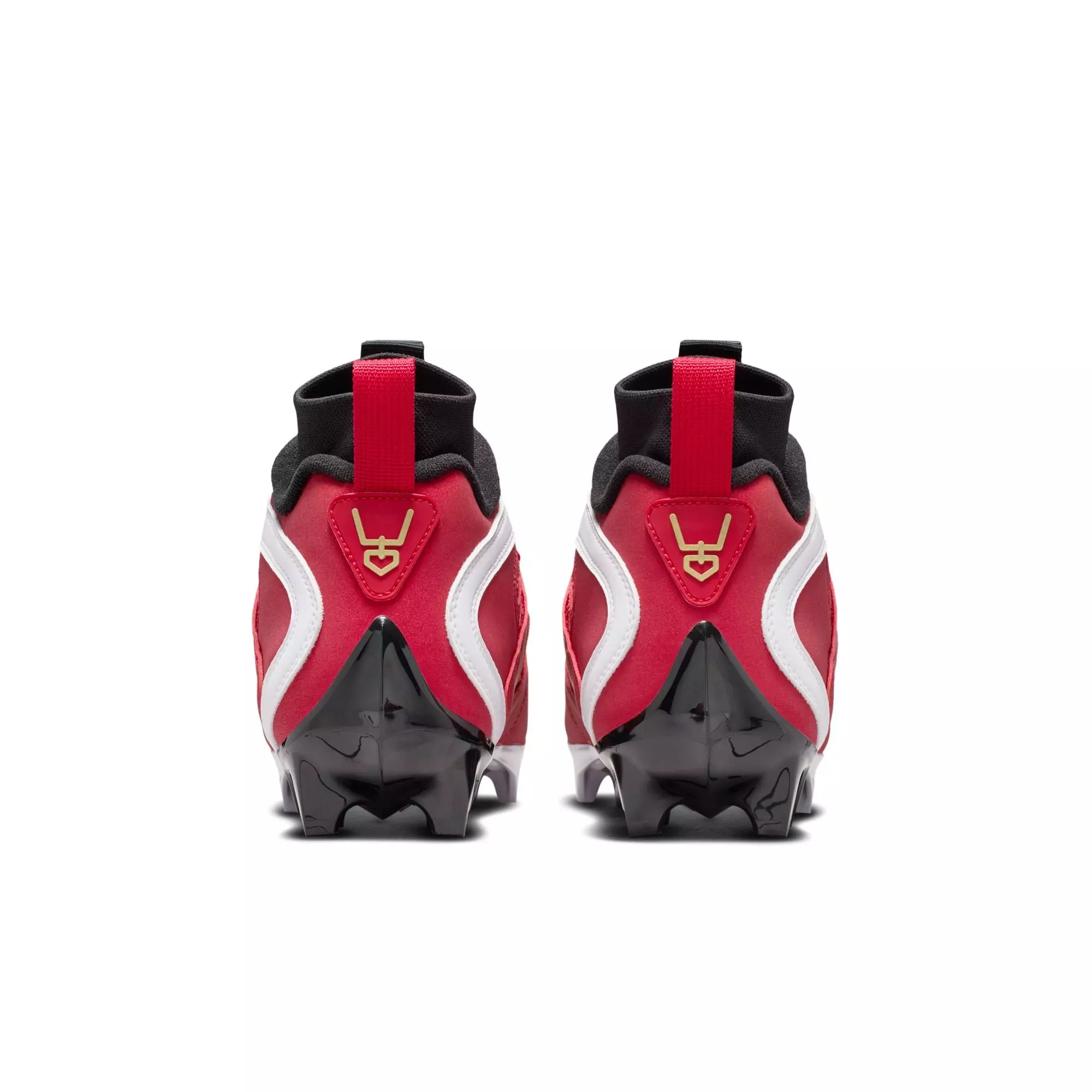 Nike Diamond Turf 2 "Prime Red" Men's Football Cleat - BLACK/WHITE/RED