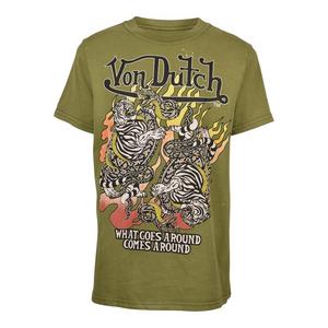 Von Dutch Big Boys' Tiger Tee