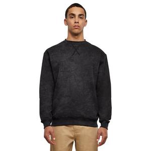 Forgotten Faces Men's Acid Wash Boxy Crewneck - Acid Black