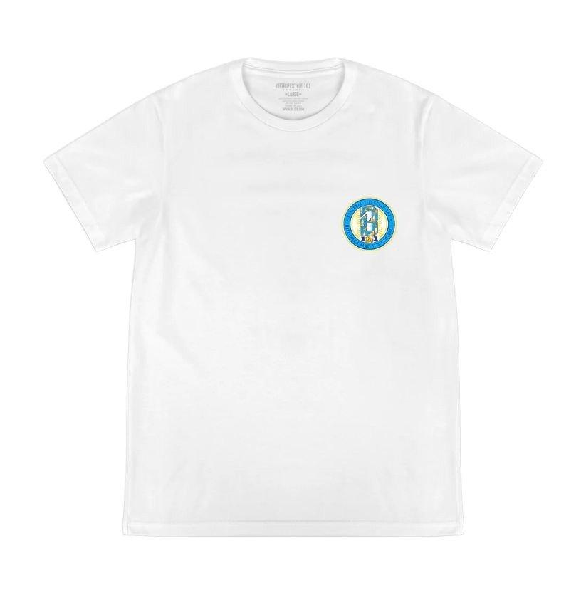 Baseball Lifestyle 101 Men's Banana Tee - White - WHITE Thumbnail View 2