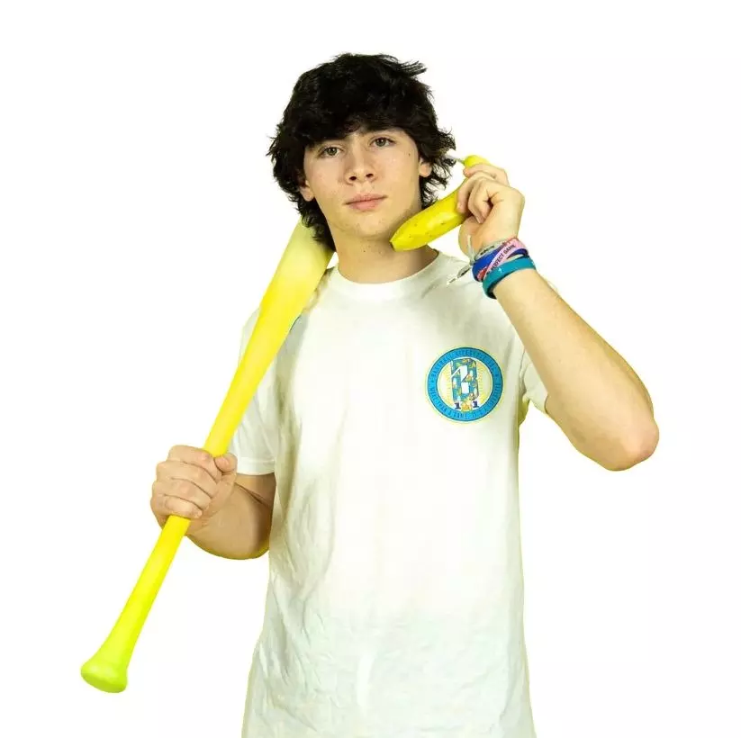 Baseball Lifestyle 101 Men's Banana Tee - White - WHITE