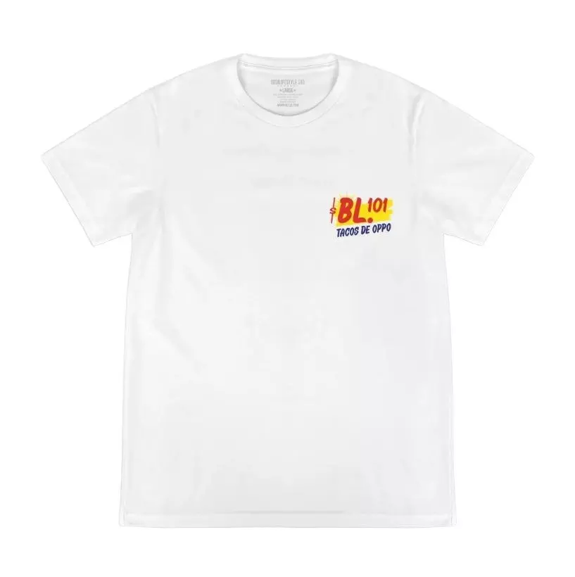 Baseball Lifestyle 101 Men's Taco Tee - White - WHITE