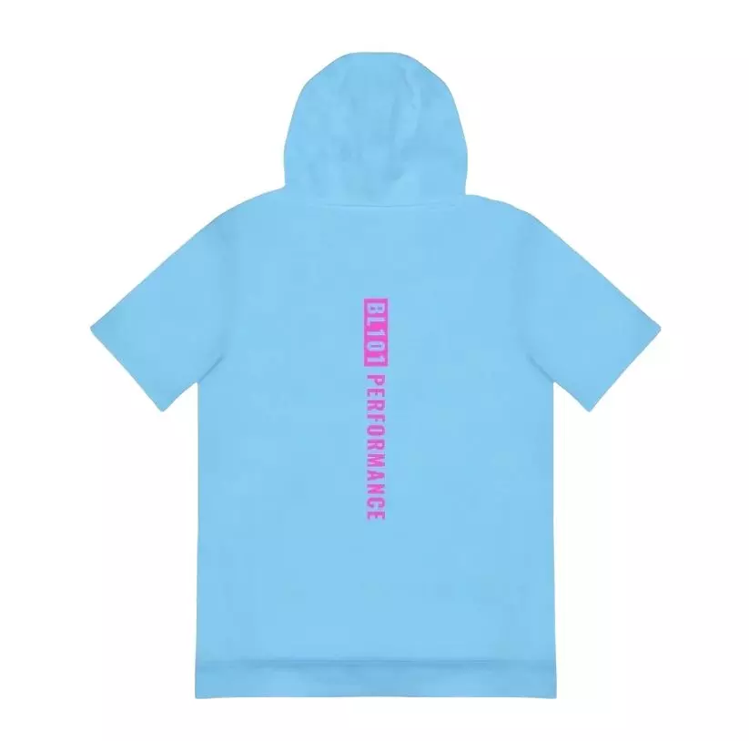 Baseball Lifestyle 101 Men's Baseball SZN Short Sleeve V2 Shirt - Cotton Candy - BLUE