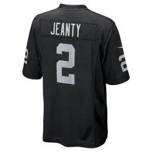 Nike Las Vegas Raiders Ashton Jeanty Game Jersey-Black