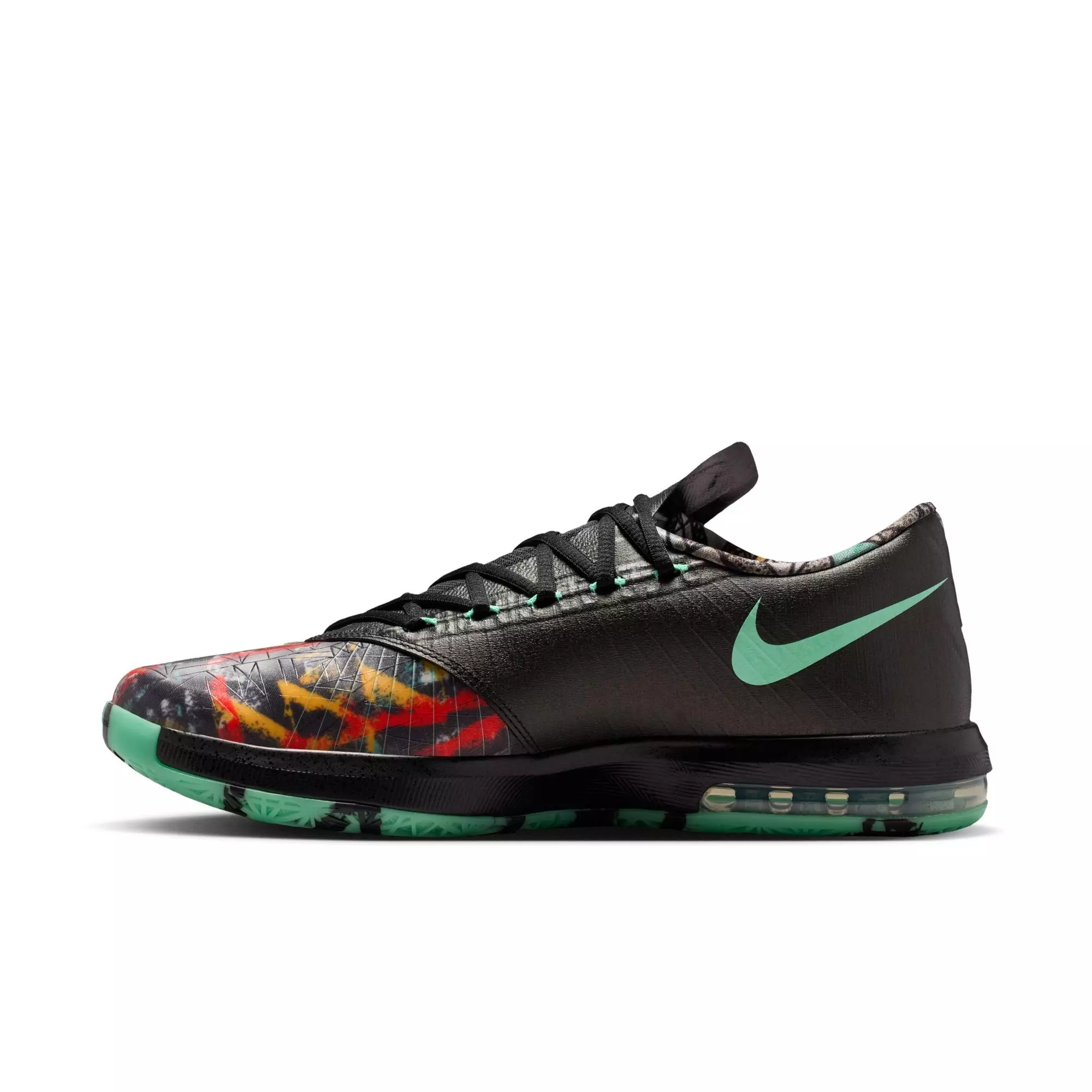 Nike Zoom KD 6 "All-Star Illusion" Men's Basketball Shoe - GREEN GLOW/BLACK