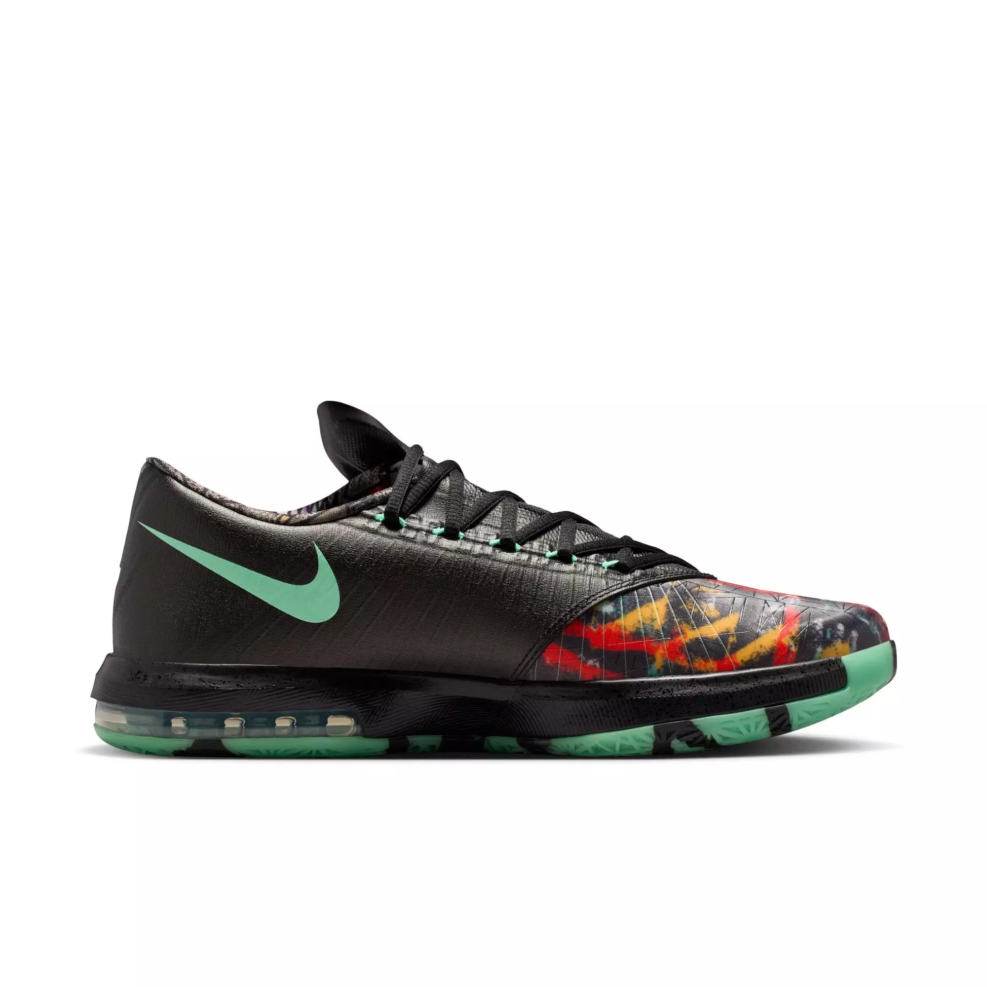 Nike Zoom KD 6 "All-Star Illusion" Men's Basketball Shoe - GREEN GLOW/BLACK