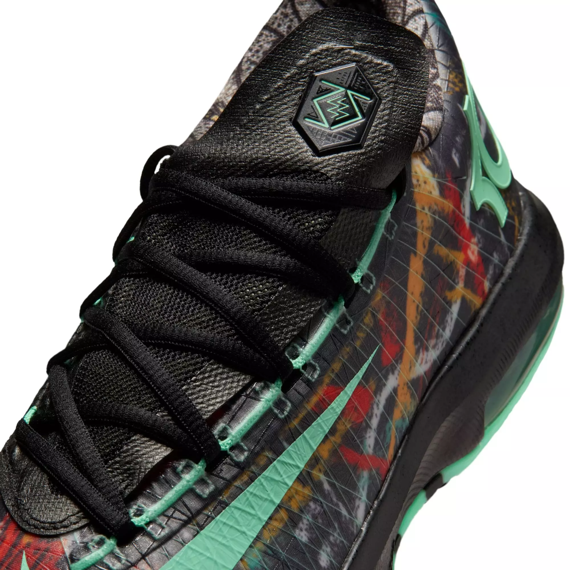 Nike Zoom KD 6 "All-Star Illusion" Men's Basketball Shoe - GREEN GLOW/BLACK
