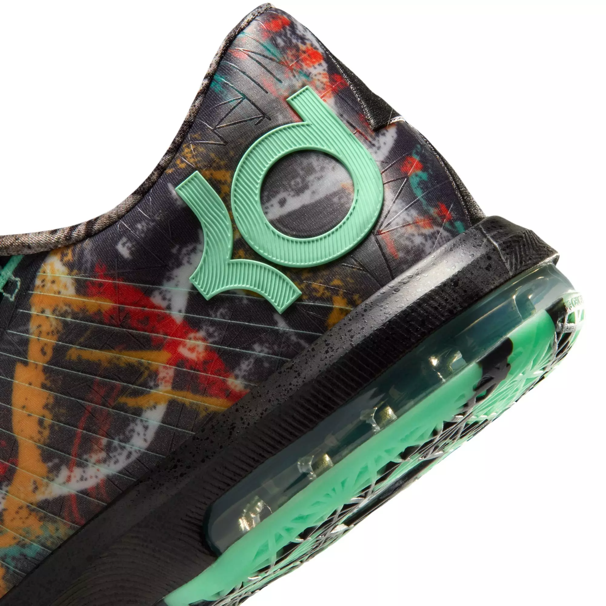 Nike Zoom KD 6 "All-Star Illusion" Men's Basketball Shoe - GREEN GLOW/BLACK