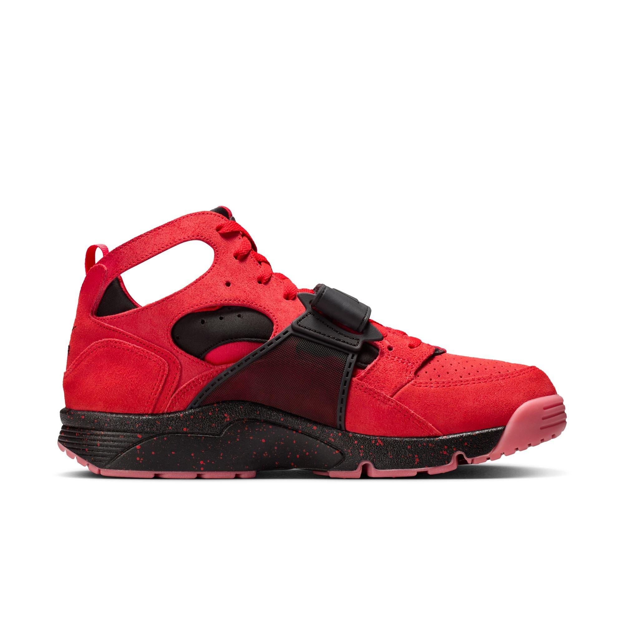 Nike Air Trainer Huarache "Challenge Red" Men's Shoe - CHALLENGE RED/BLACK Thumbnail View 3