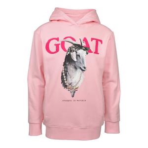 Streetz Iz Watchin Big Girls' GOAT Hoodie - Pink
