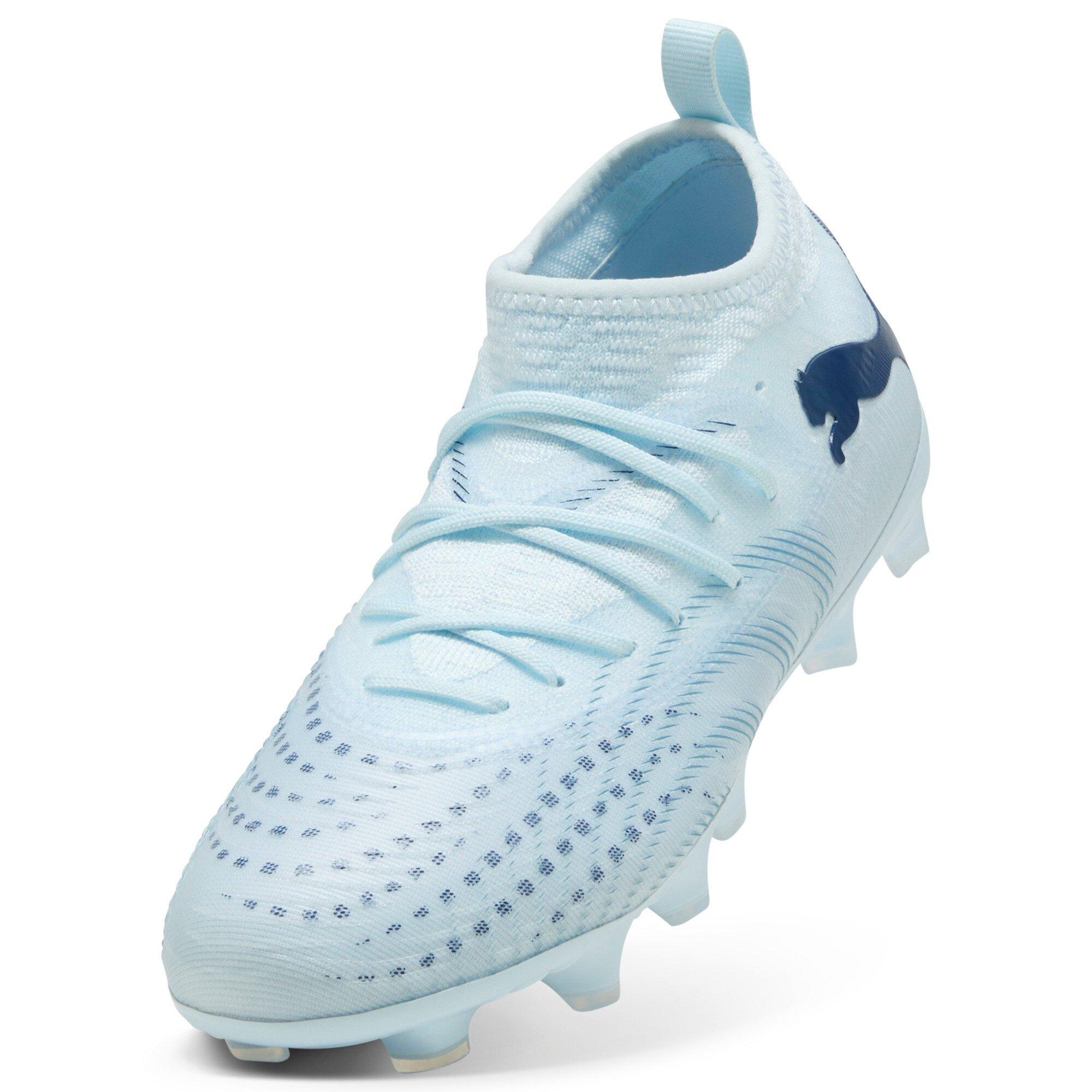 PUMA Future 9 Match "Dreamrush" Grade School Kids' Soccer Cleat - LT BLUE Thumbnail View 4