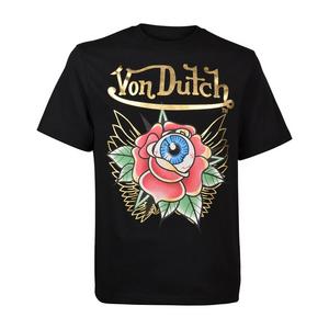 Von Dutch Men's Rose Gold Foil Standard Tee