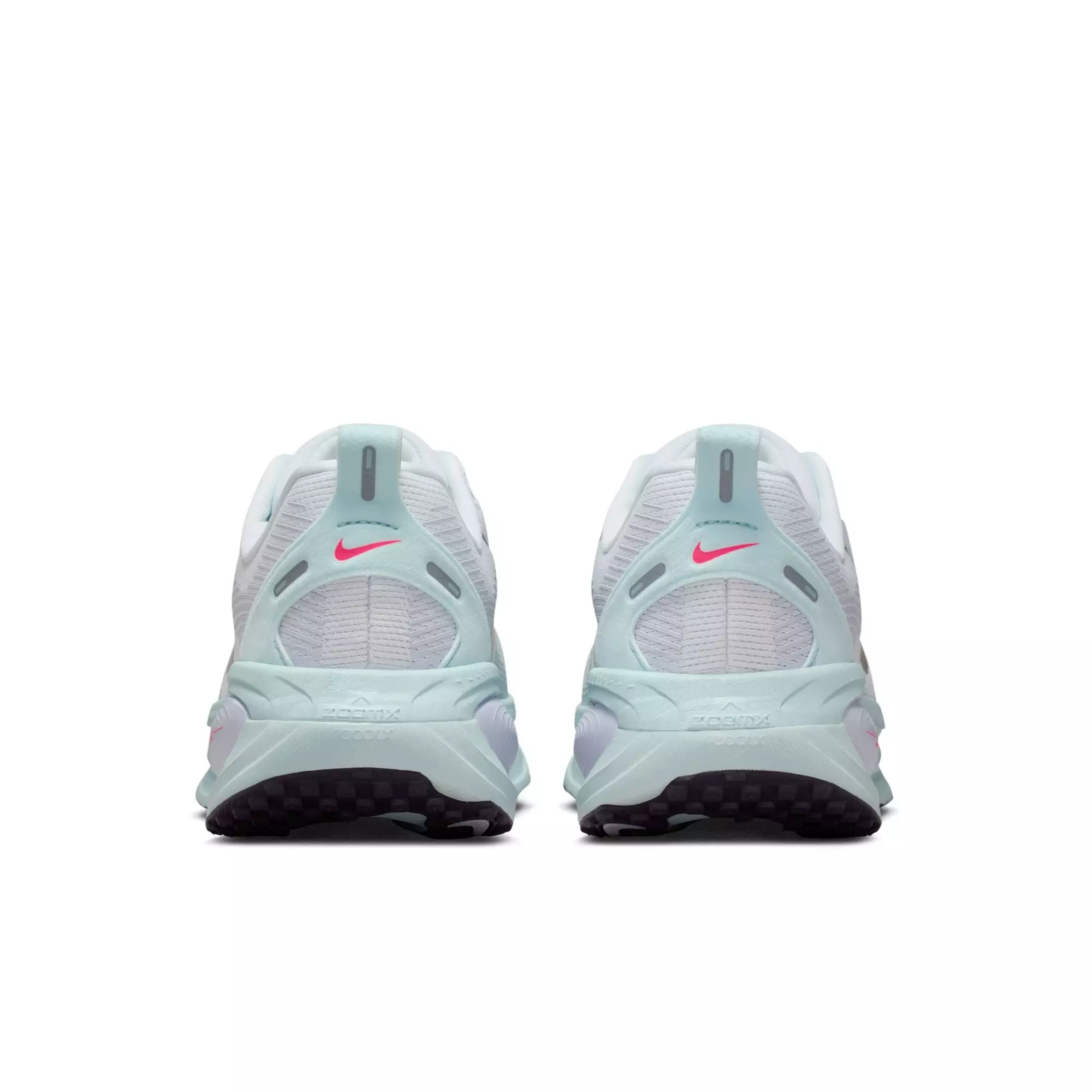 Nike Vomero 18 "White/Metallic Silver/Glacier Blue" Women's Road Running Shoe - WHITE/BLUE/PINK