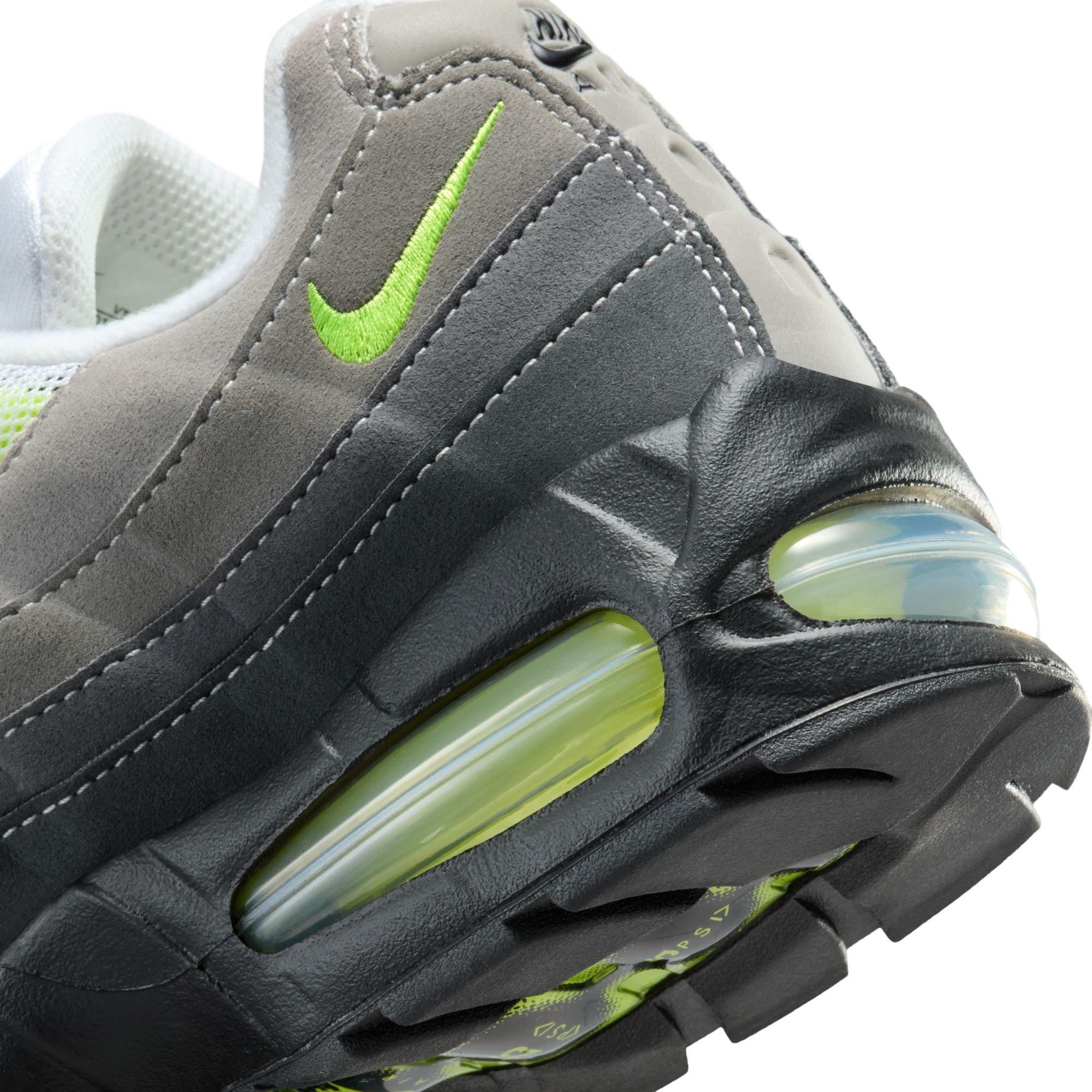 Nike Air Max 95 "Big Bubble" Women's Shoe - BLACK/NEON YELLOW/ANTHRACITE/LT GRAPHITE Thumbnail View 6