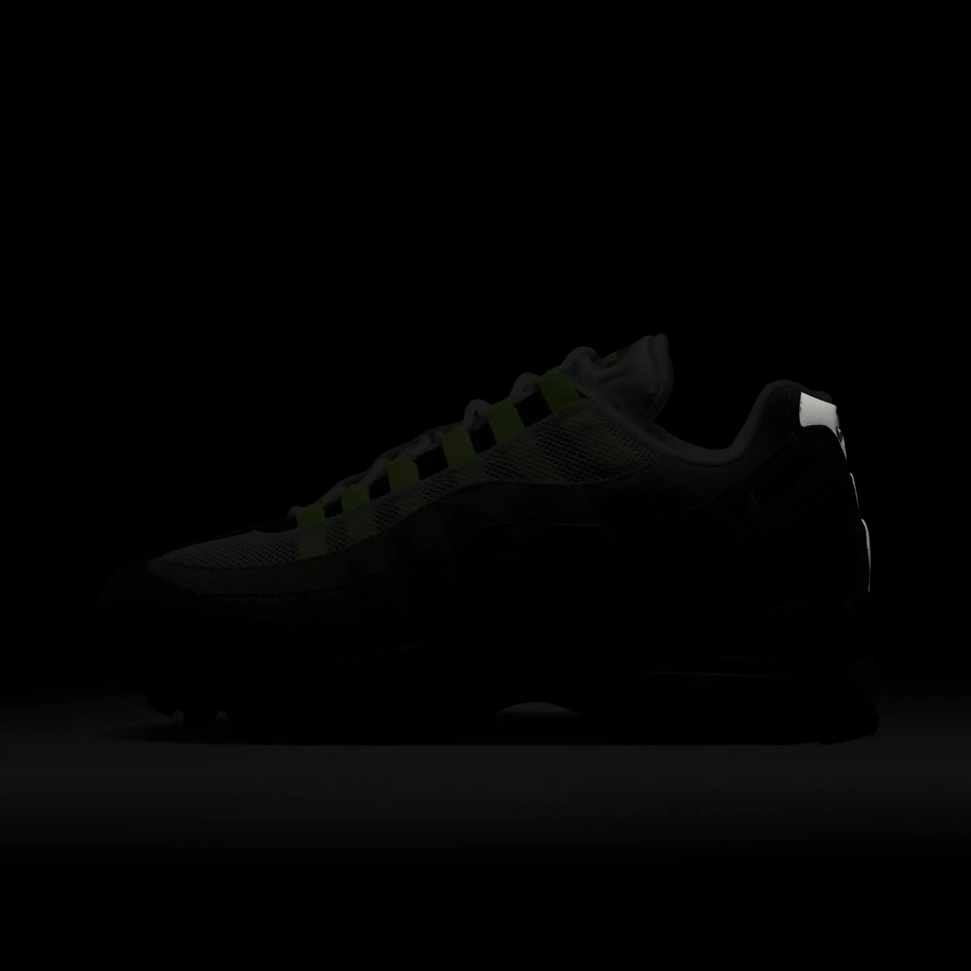 Nike Air Max 95 "Big Bubble" Women's Shoe - BLACK/NEON YELLOW/ANTHRACITE/LT GRAPHITE