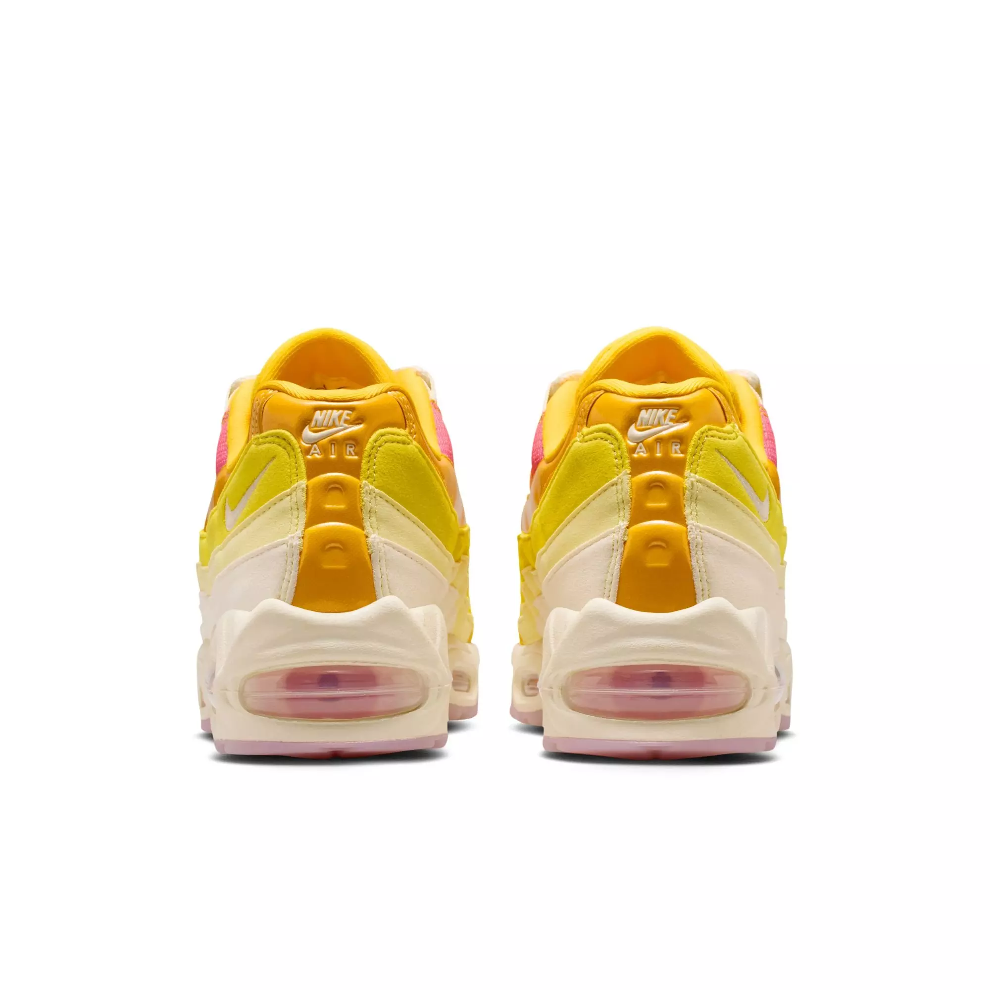 Nike Air Max 95 Big Bubble "University Gold" Women's Shoe - UNIVERSITY GOLD/COCONUT MILK/PINK FOAM
