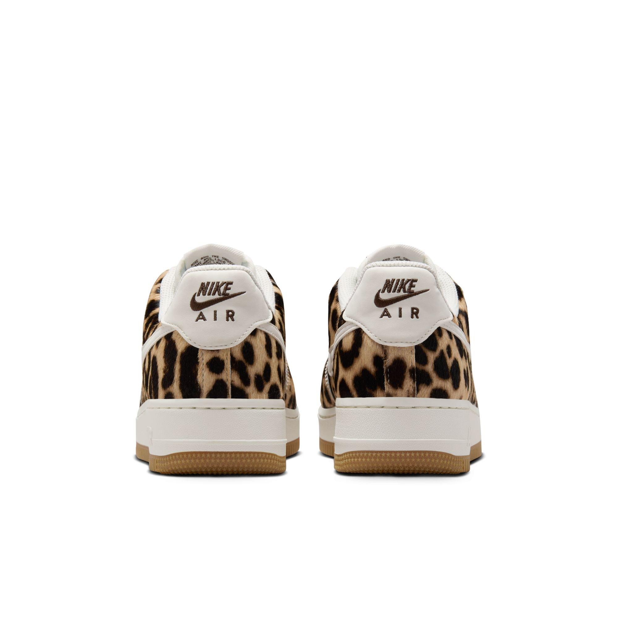 Nike Women's Nike Air Force Beige Leopard Nike Air Force 