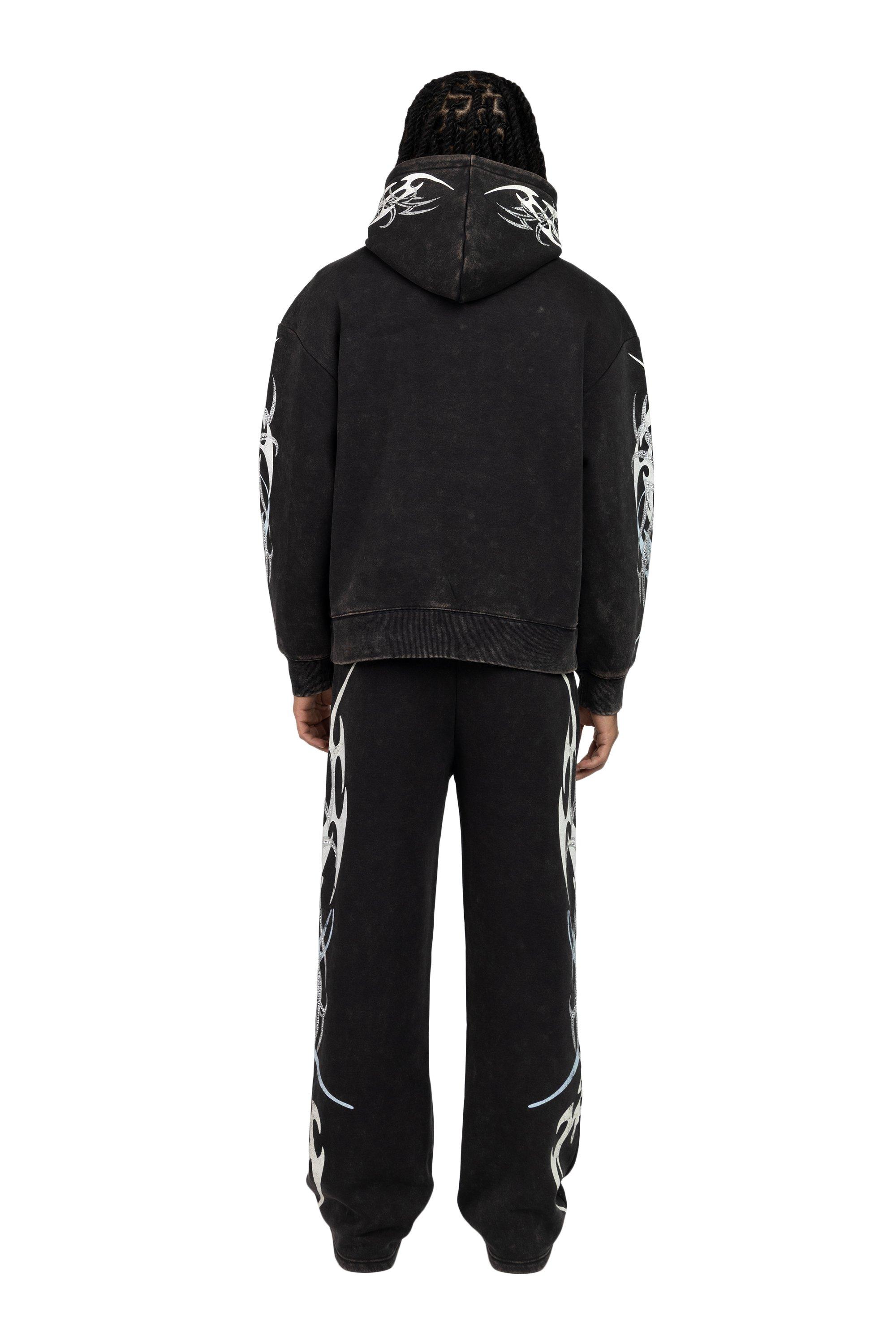 Smoke Rise Men's Eternity Fleece Pants - Black - BLACK Thumbnail View 2