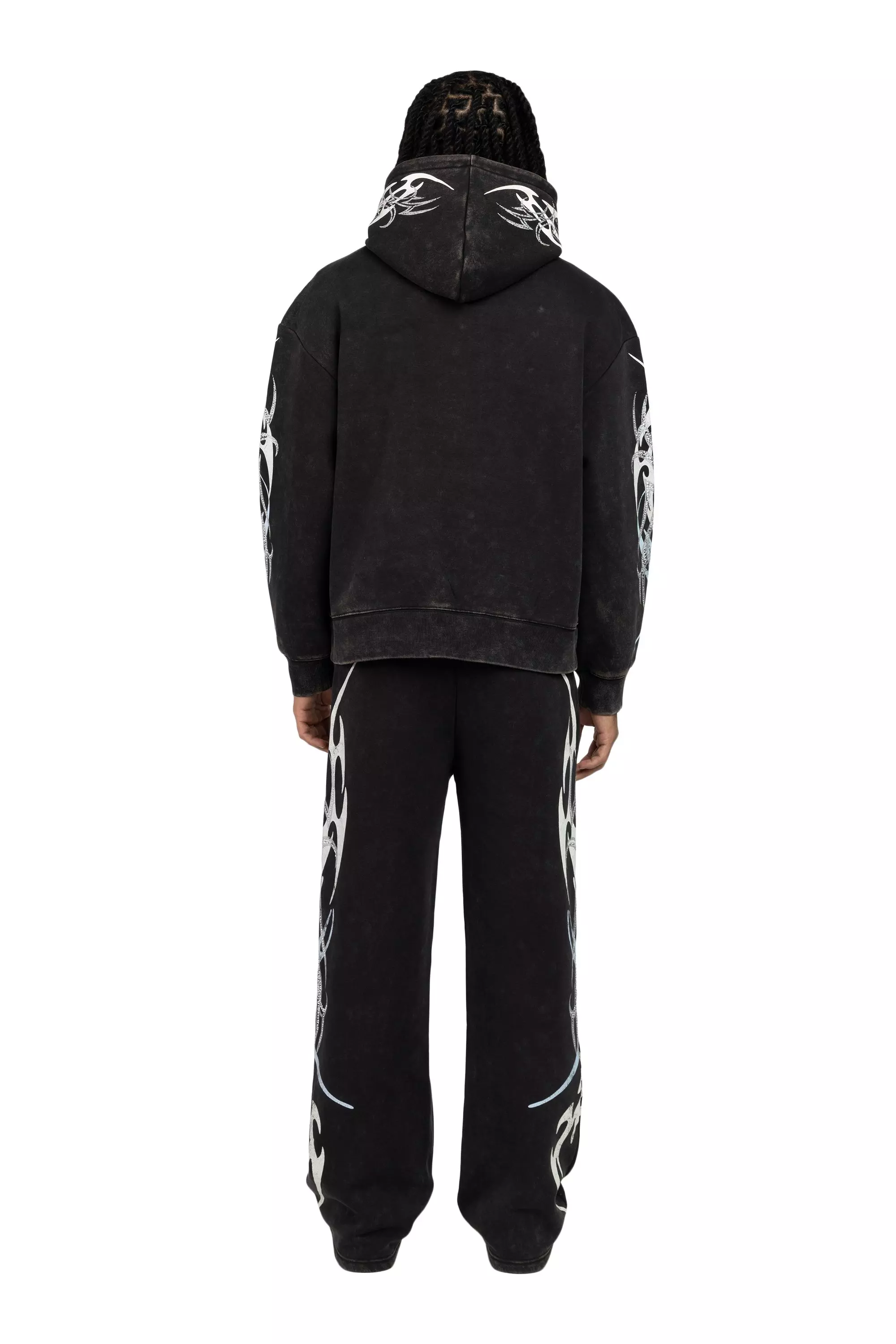 Smoke Rise Men's Eternity Fleece Pants - Black - BLACK