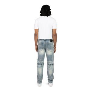 Smoke Rise Men's Slim Fit Dwight Blue Denim Jeans