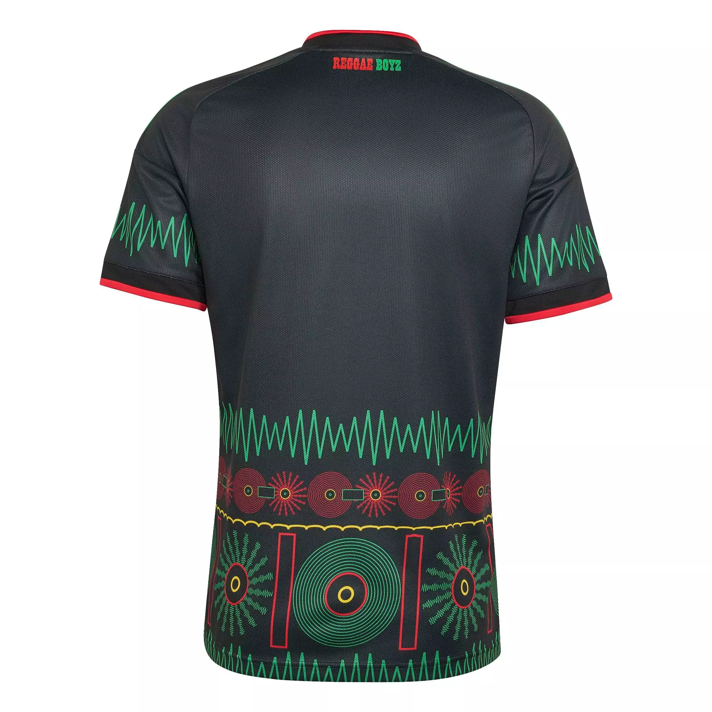 adidas Team Jamaica World Cup 2026 Replica Away Jersey-Black - BLACK
