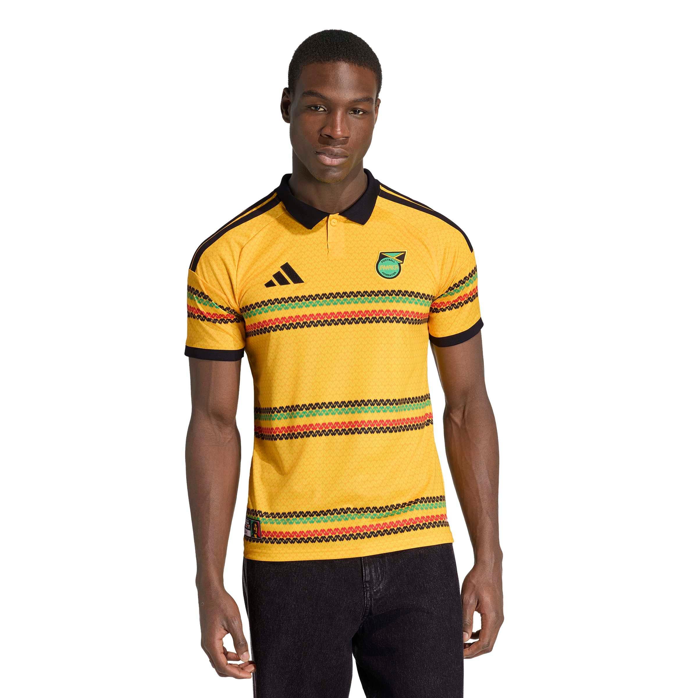 adidas Team Jamaica World Cup 2026 Replica Home Jersey-Yellow - YELLOW Thumbnail View 3