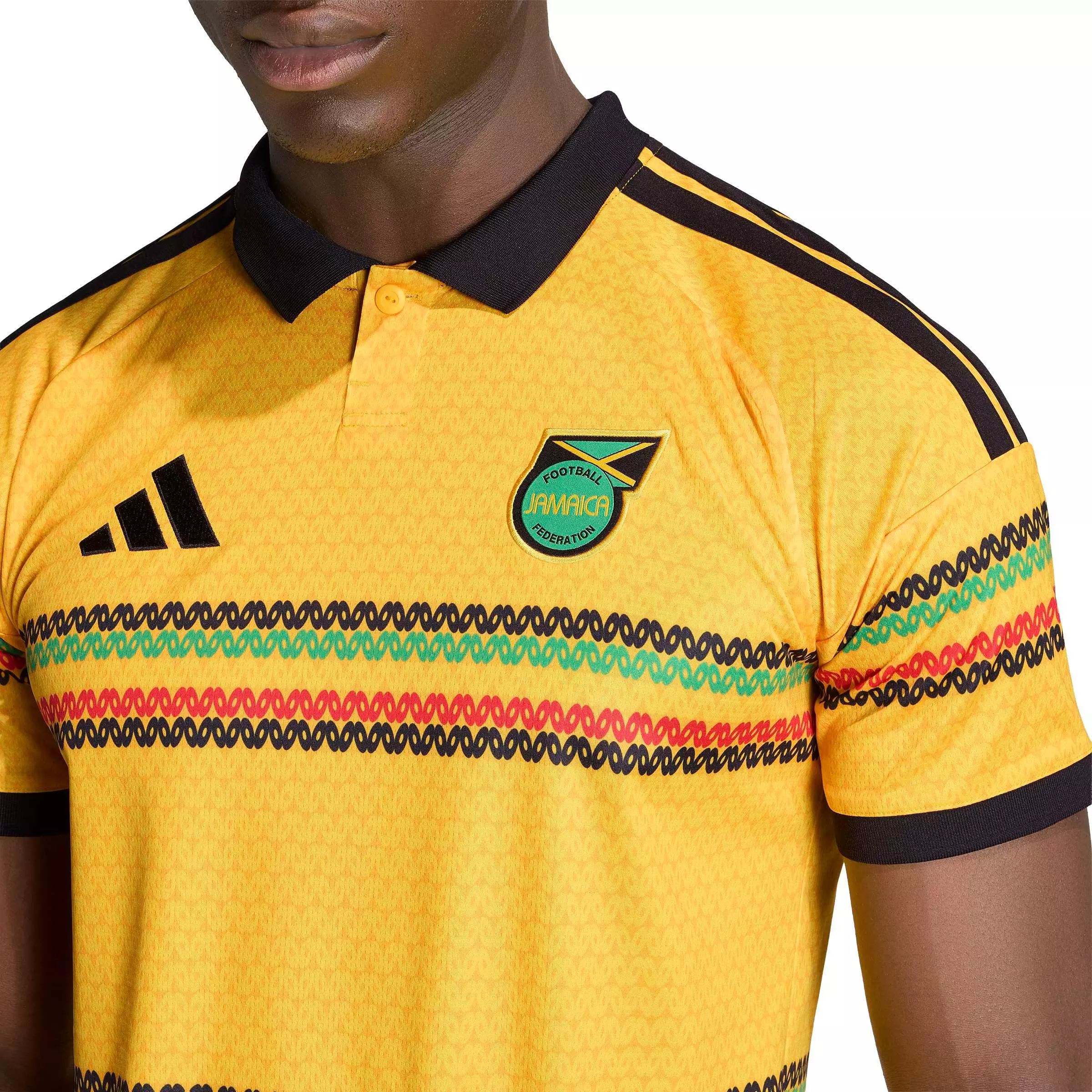 adidas Team Jamaica World Cup 2026 Replica Home Jersey-Yellow - YELLOW