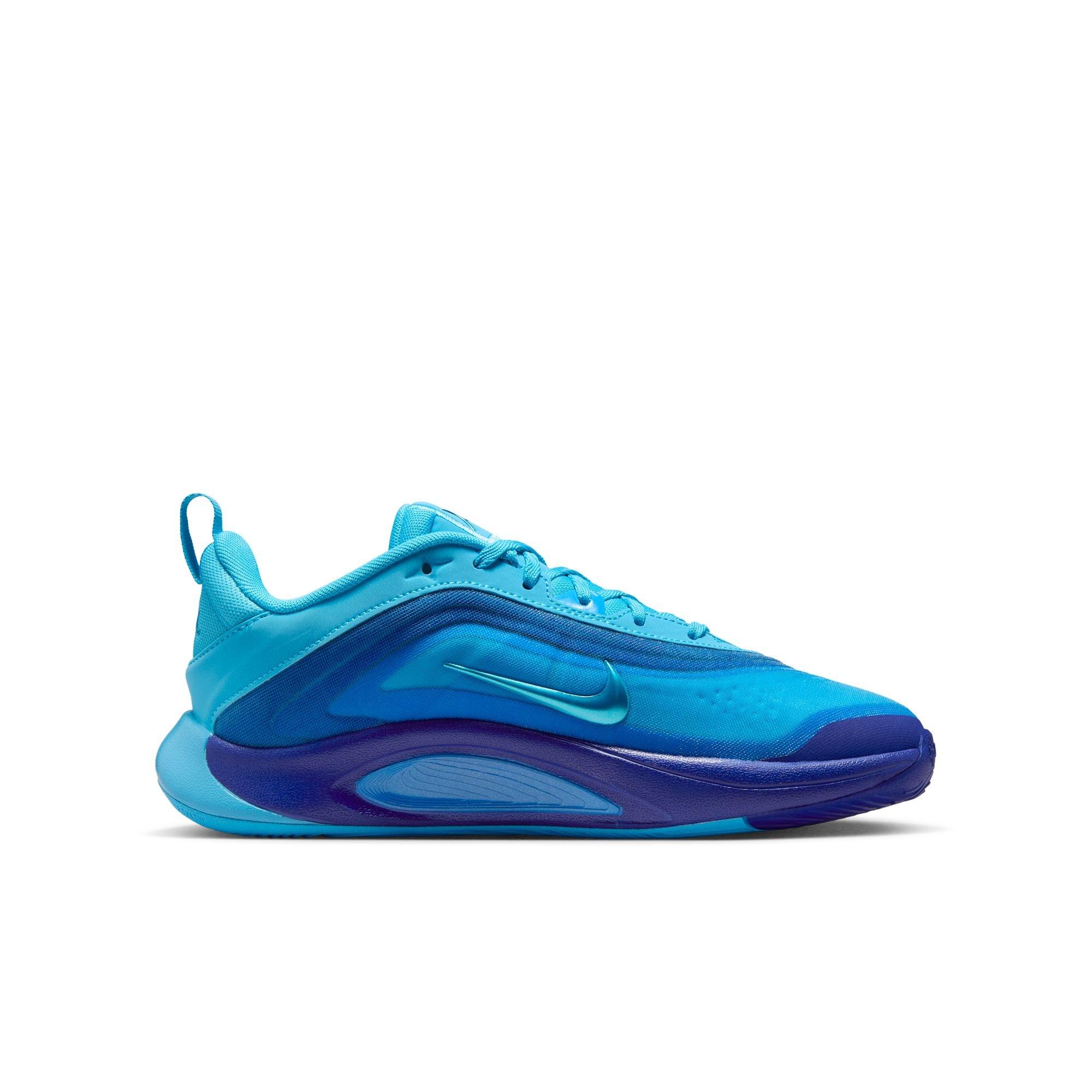 Nike A'One "Indigo Girl" Preschool Kids' Basketball Shoe