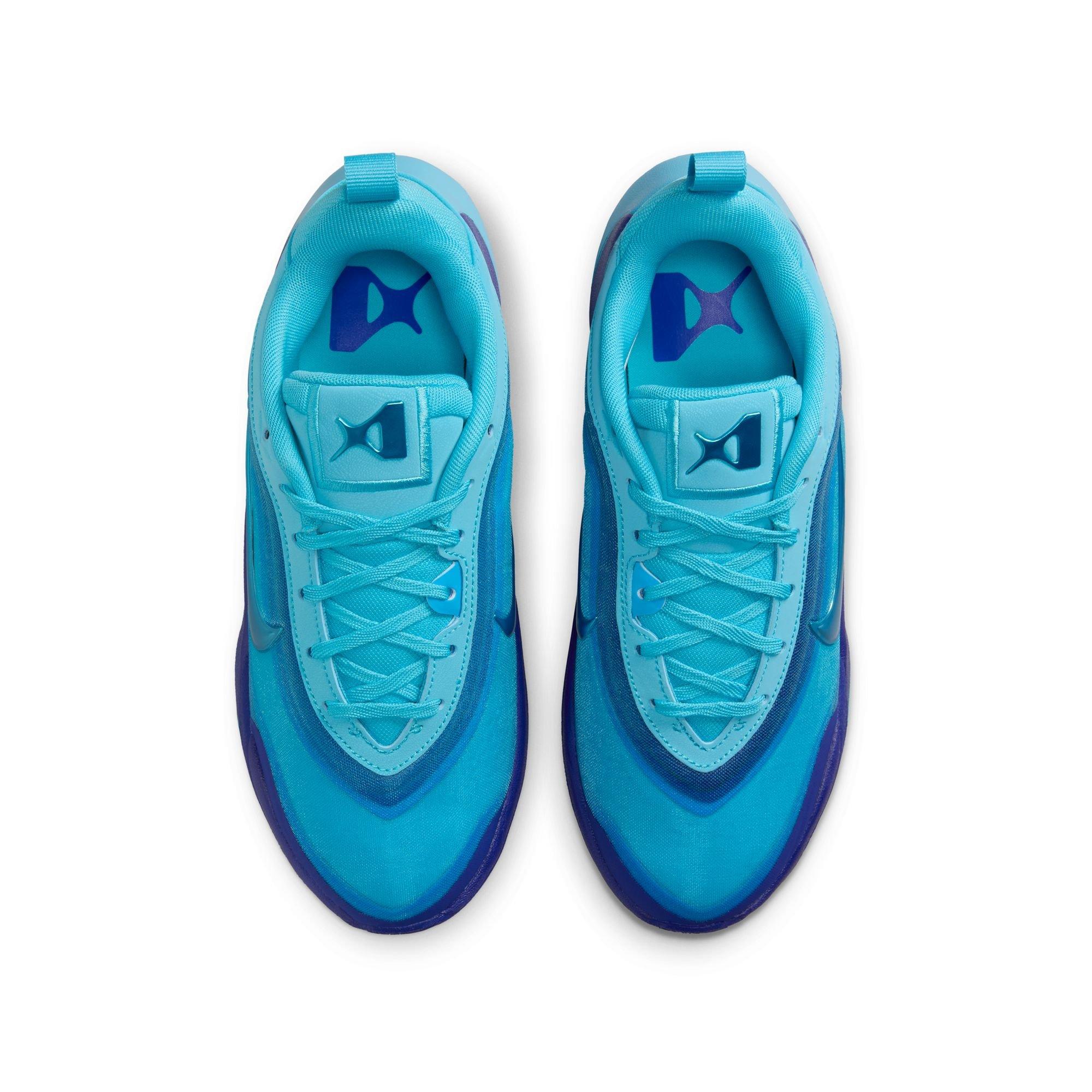Nike A'One "Indigo Girl" Preschool Kids' Basketball Shoe