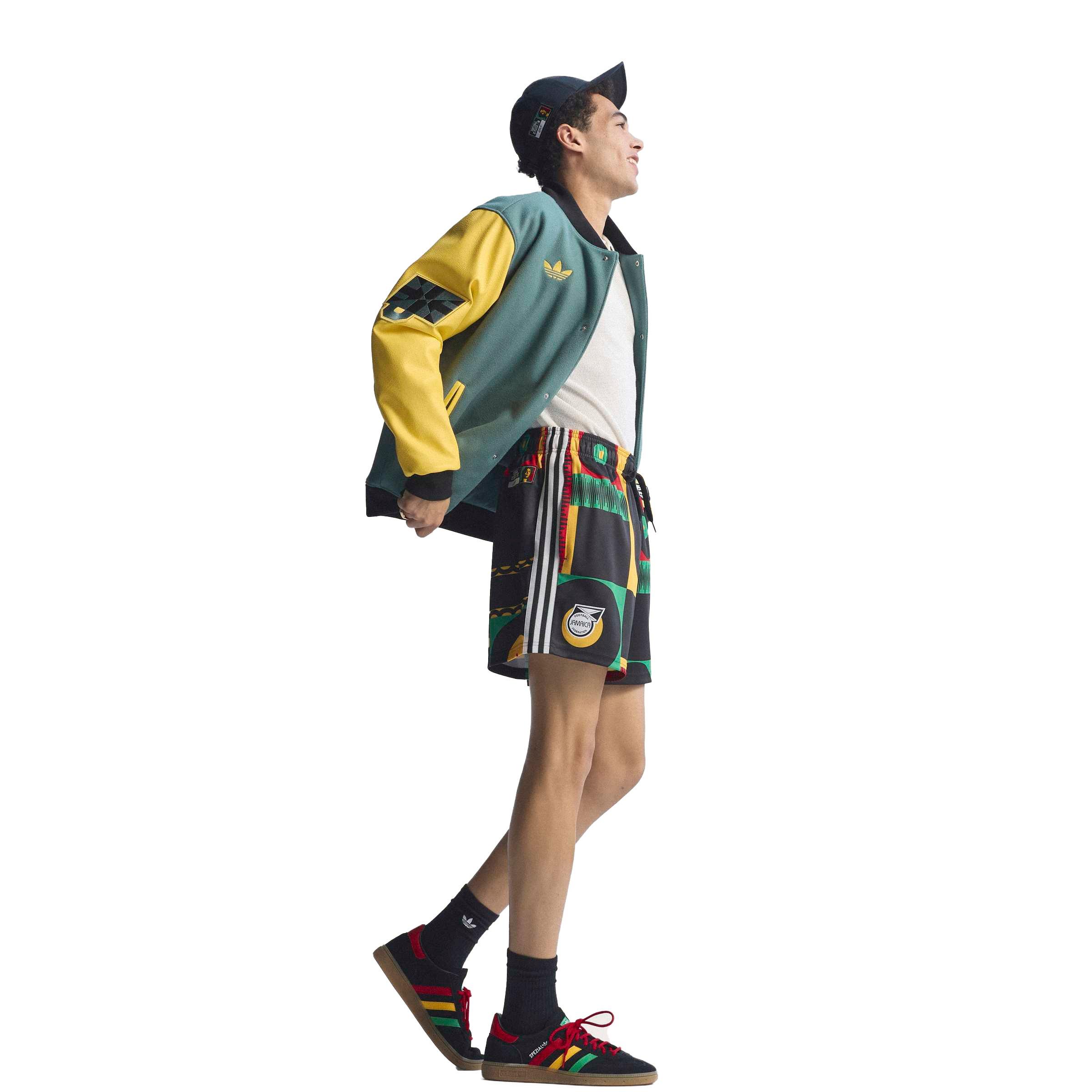 adidas Team Jamaica Originals Men's Short - MULTI-COLOR Thumbnail View 11