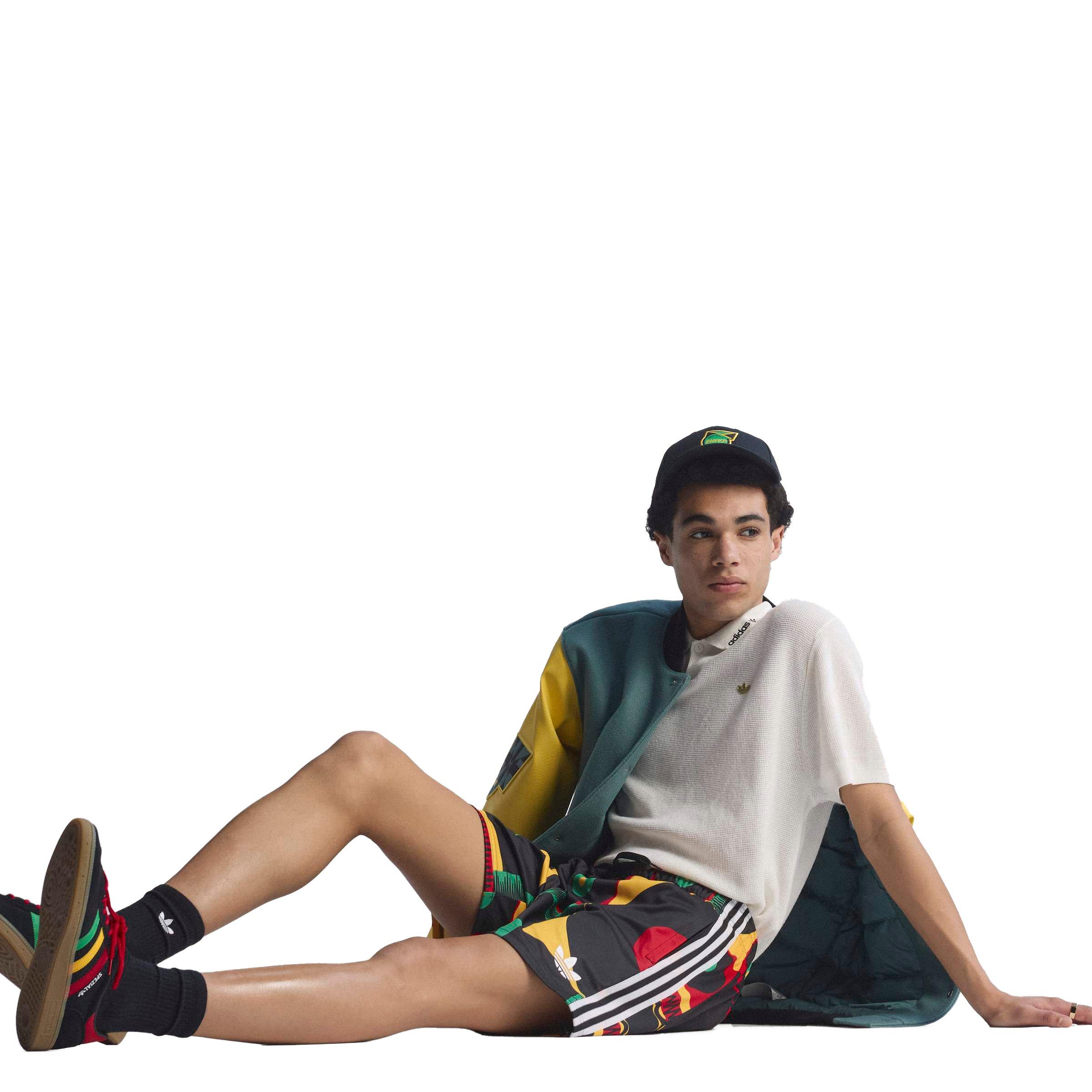 adidas Team Jamaica Originals Men's Short - MULTI-COLOR Thumbnail View 12