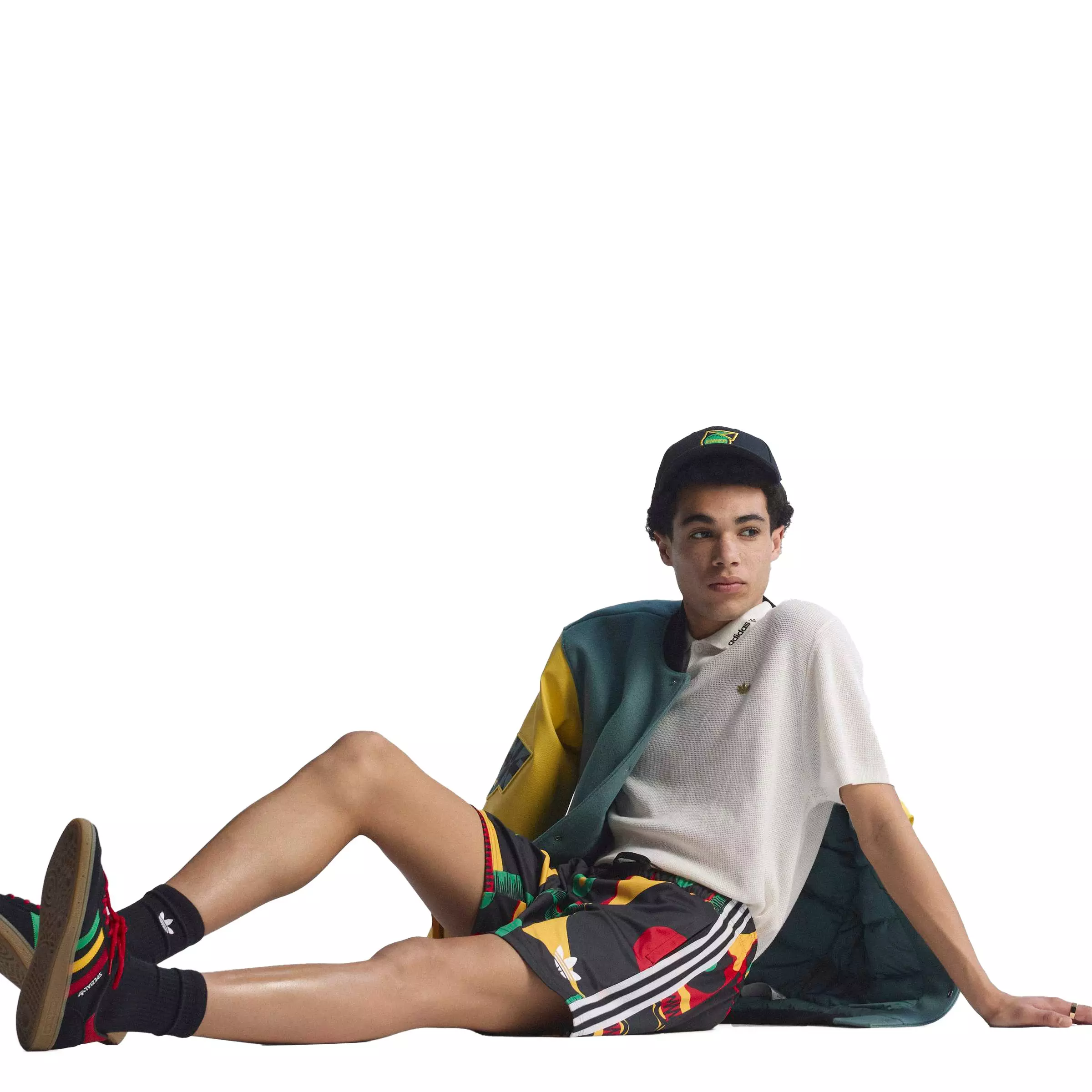 adidas Team Jamaica Originals Men's Short - MULTI-COLOR