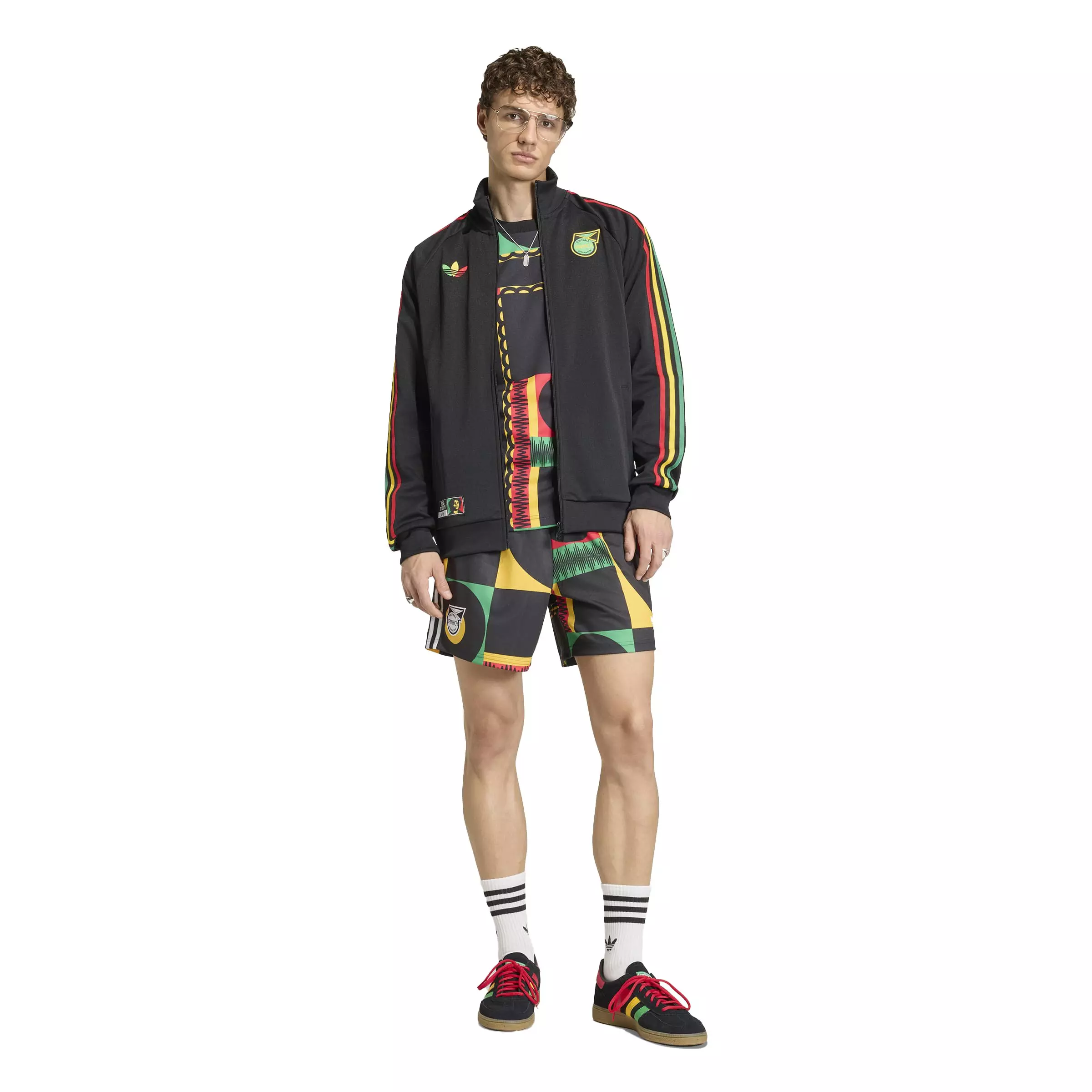 adidas Team Jamaica Originals Men's Short - MULTI-COLOR