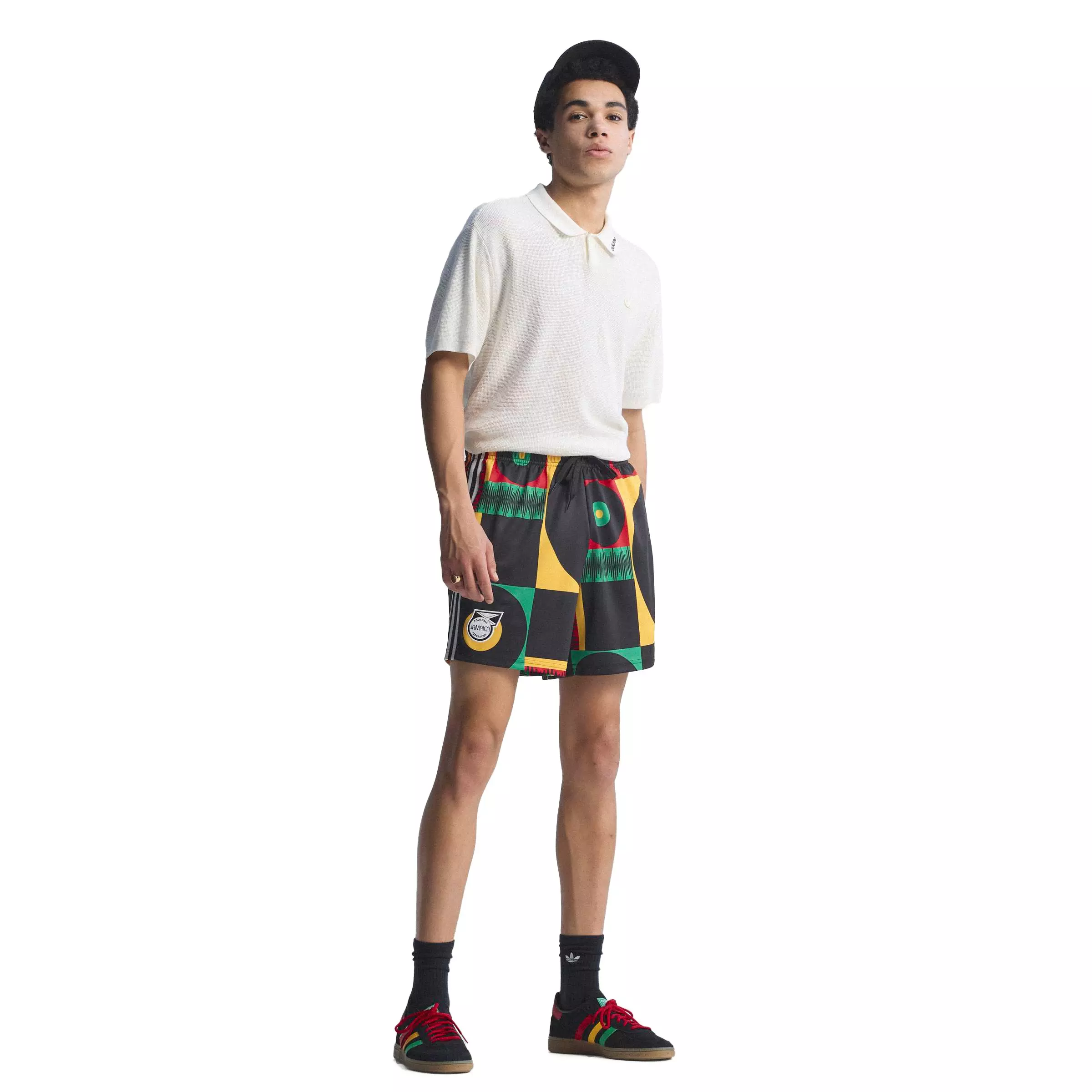 adidas Team Jamaica Originals Men's Short - MULTI-COLOR