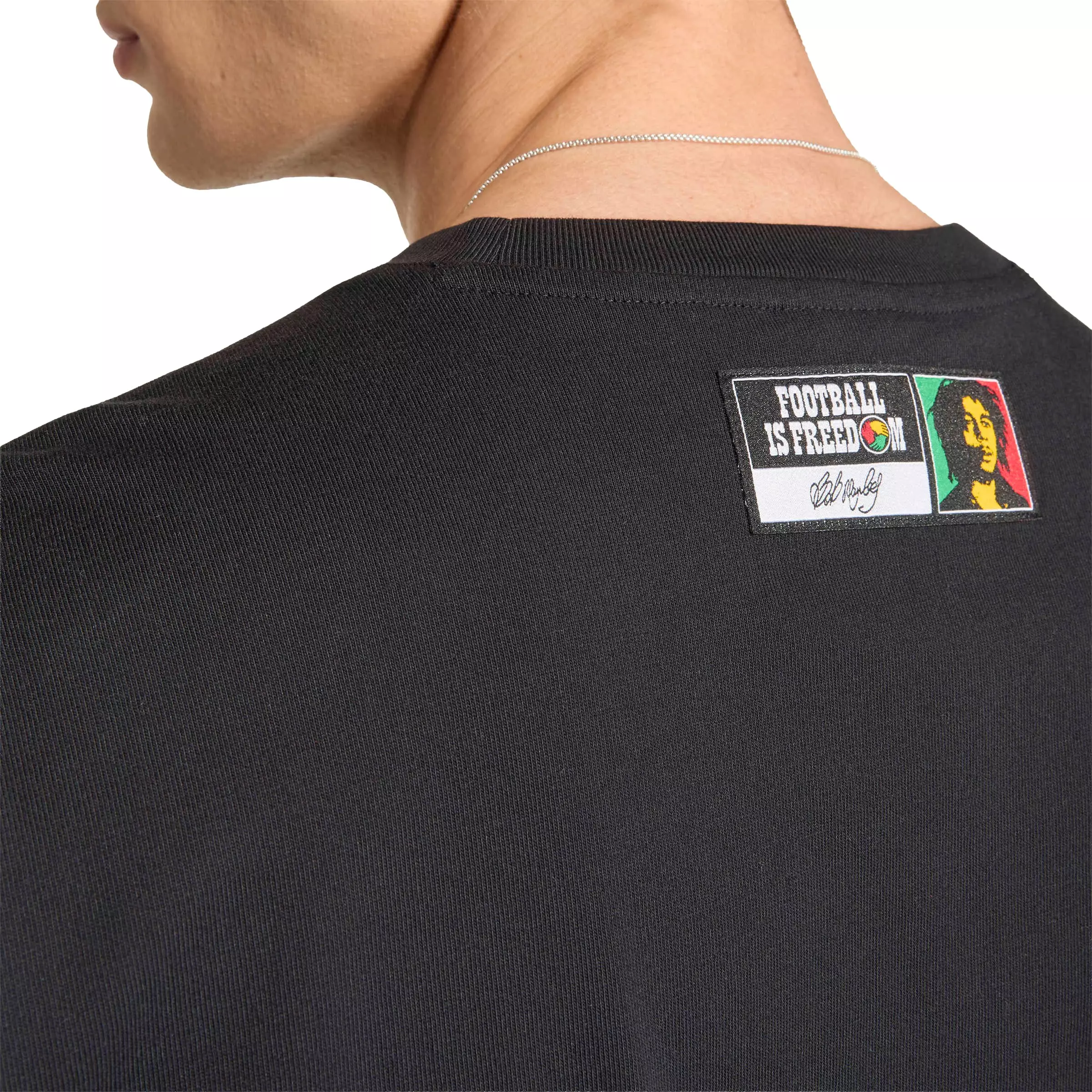 adidas Originals Bob Marley Men's T-Shirt - Black - BLACK