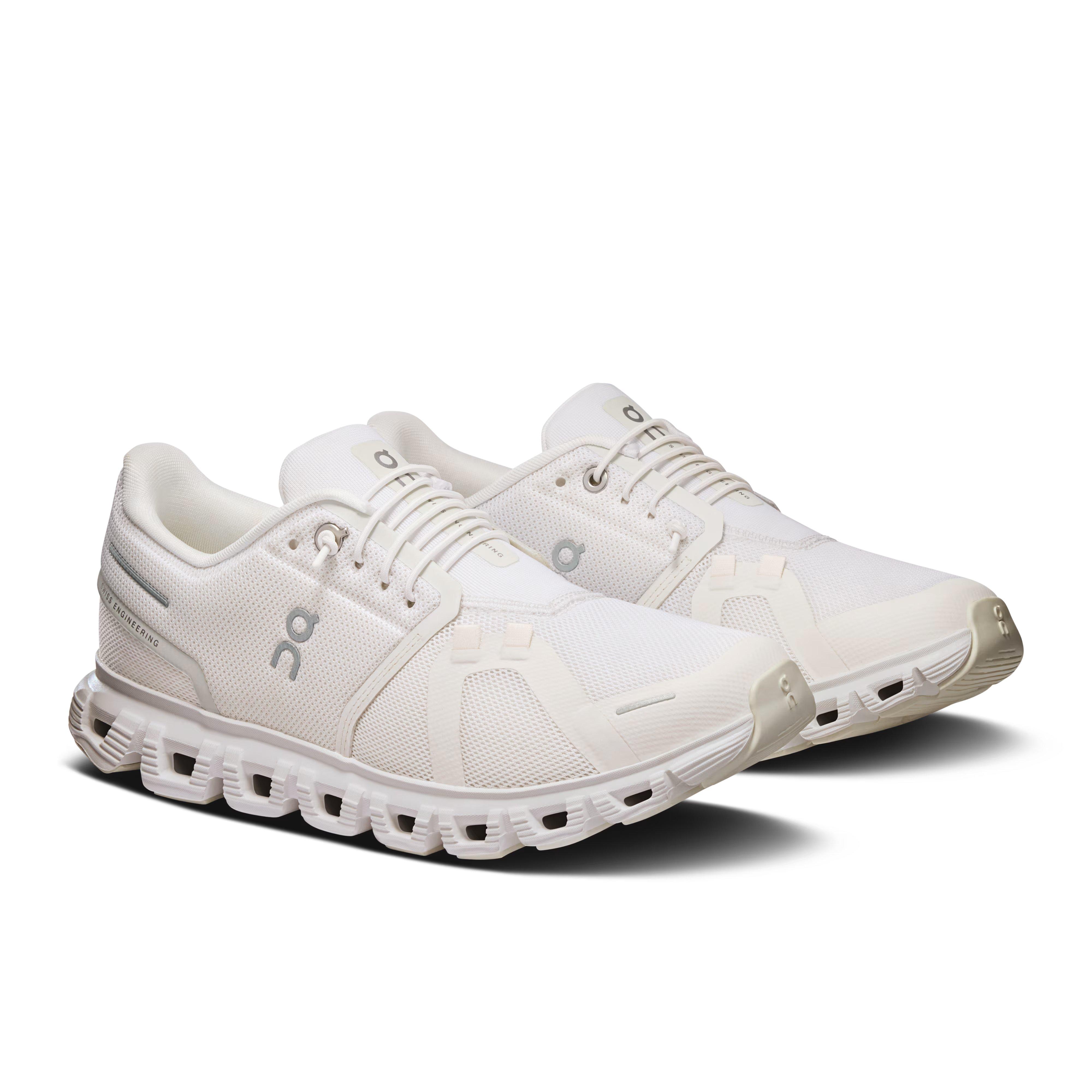 On Cloud 6 "White" Women's Shoe - WHITE Thumbnail View 6