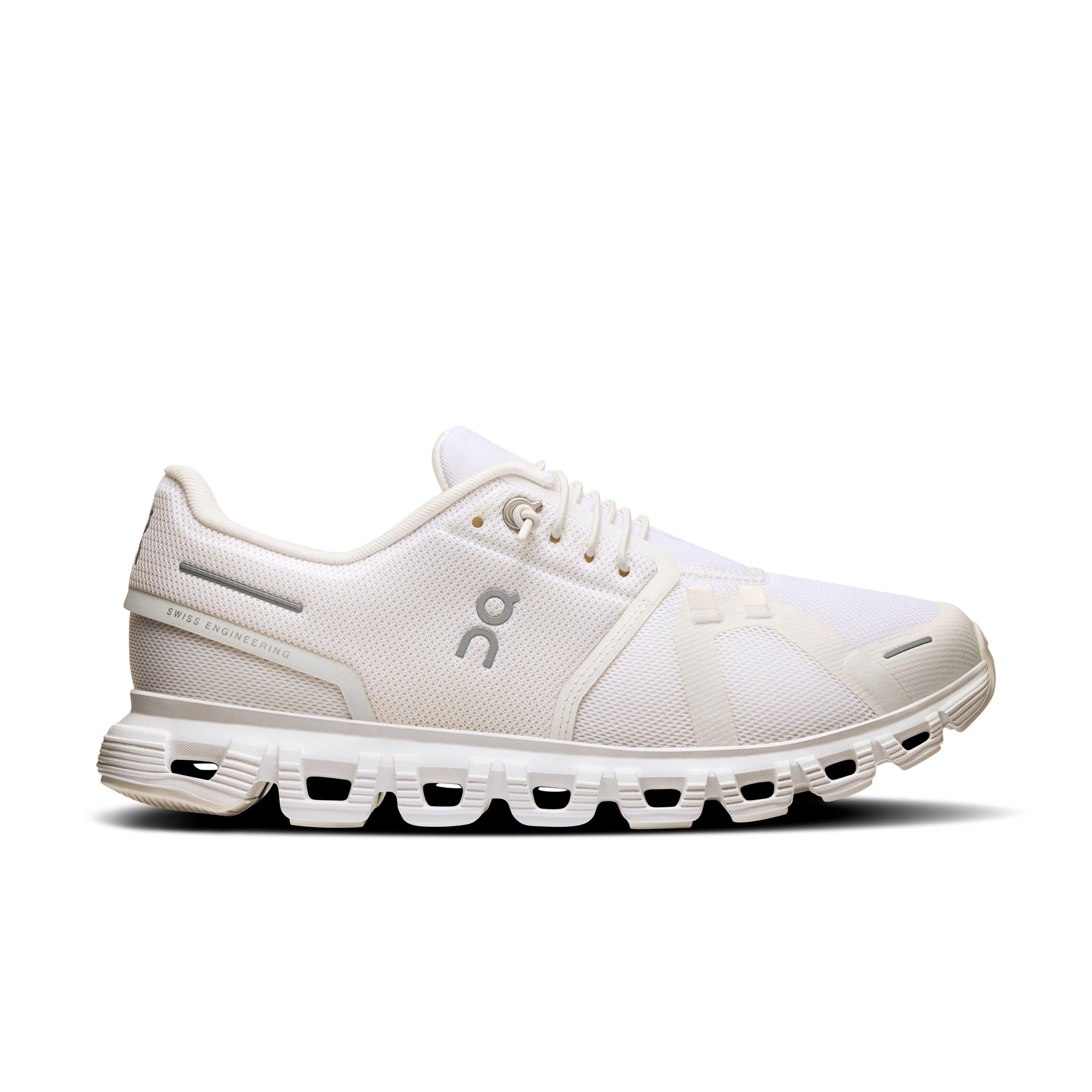 On Cloud 6 "White" Women's Shoe - WHITE Thumbnail View 1